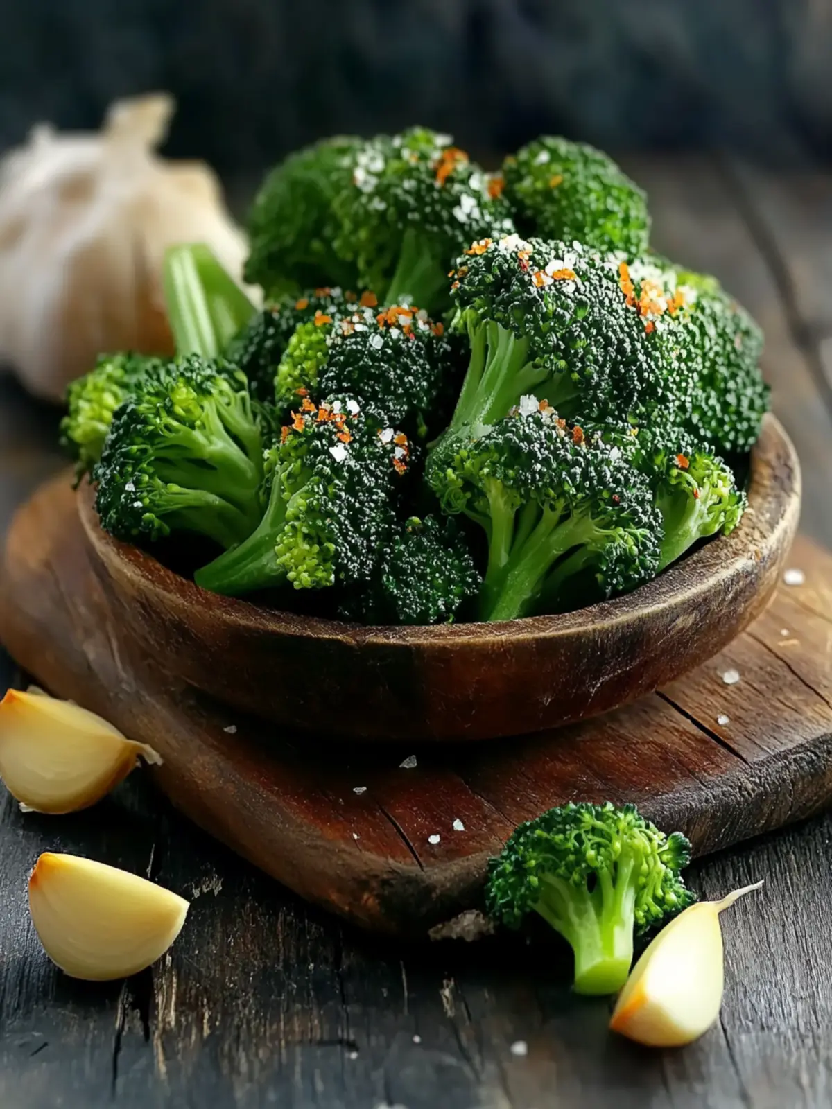 Crispy Broccoli Garlic