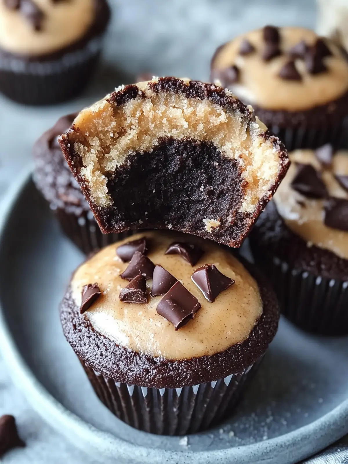 Peanut Butter Brookie Cups