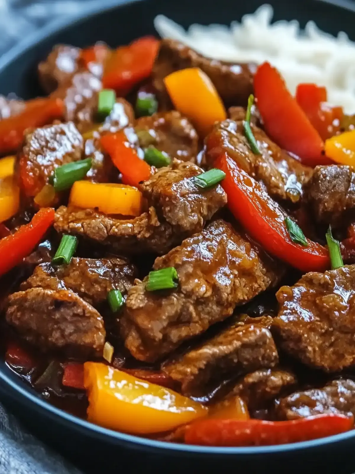 Easy Crock Pot Pepper Steak