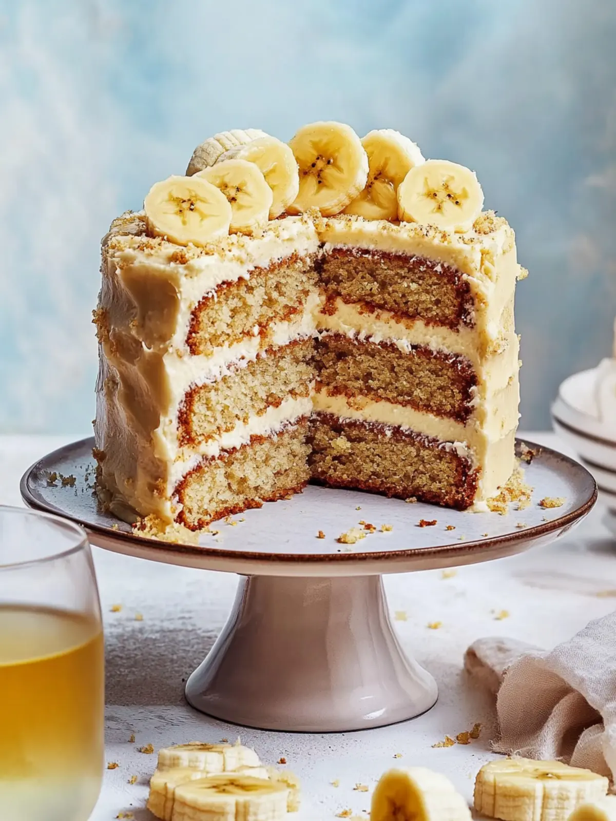 Double Banana Cake