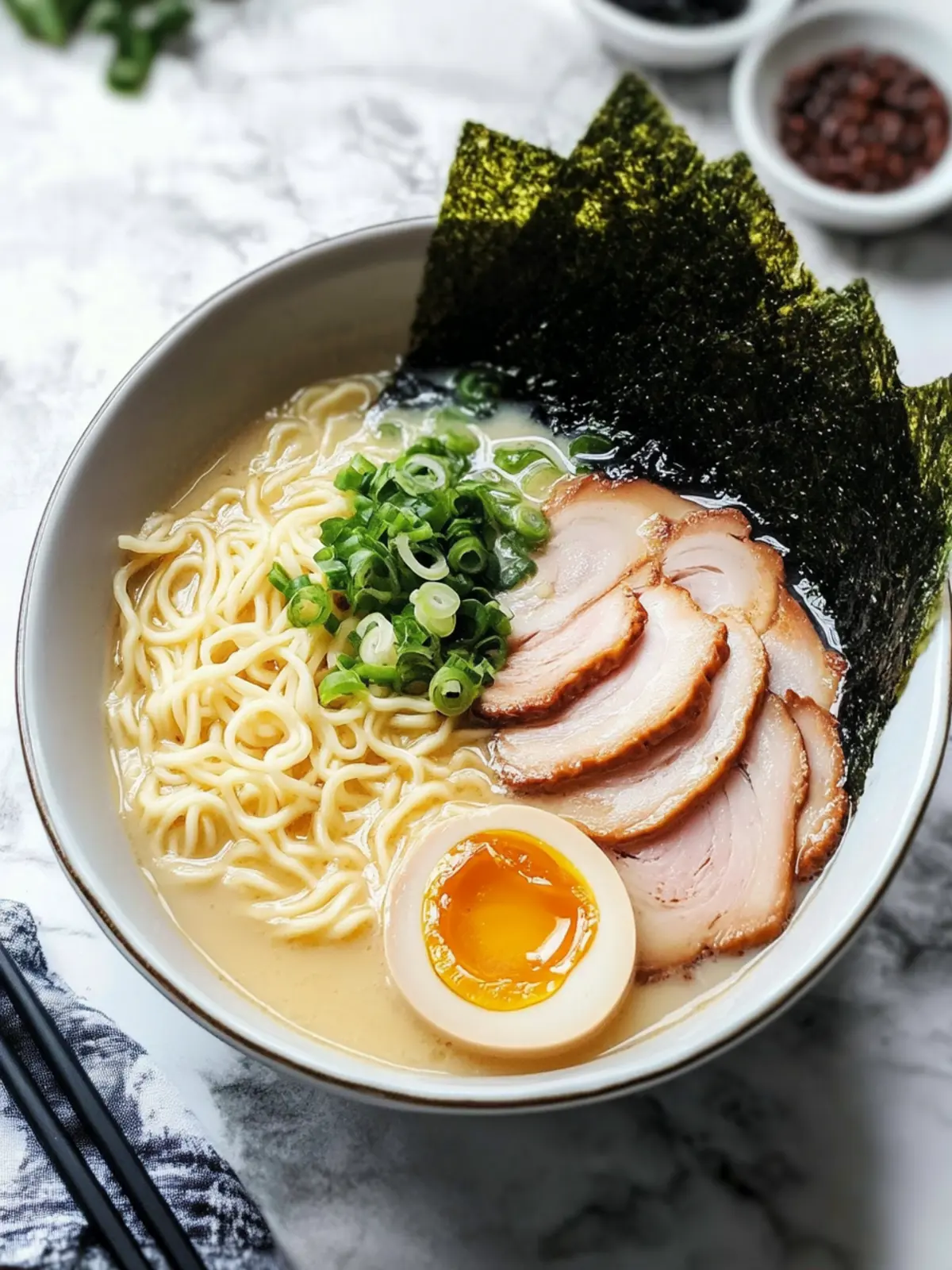 Homemade Tonkotsu Ramen