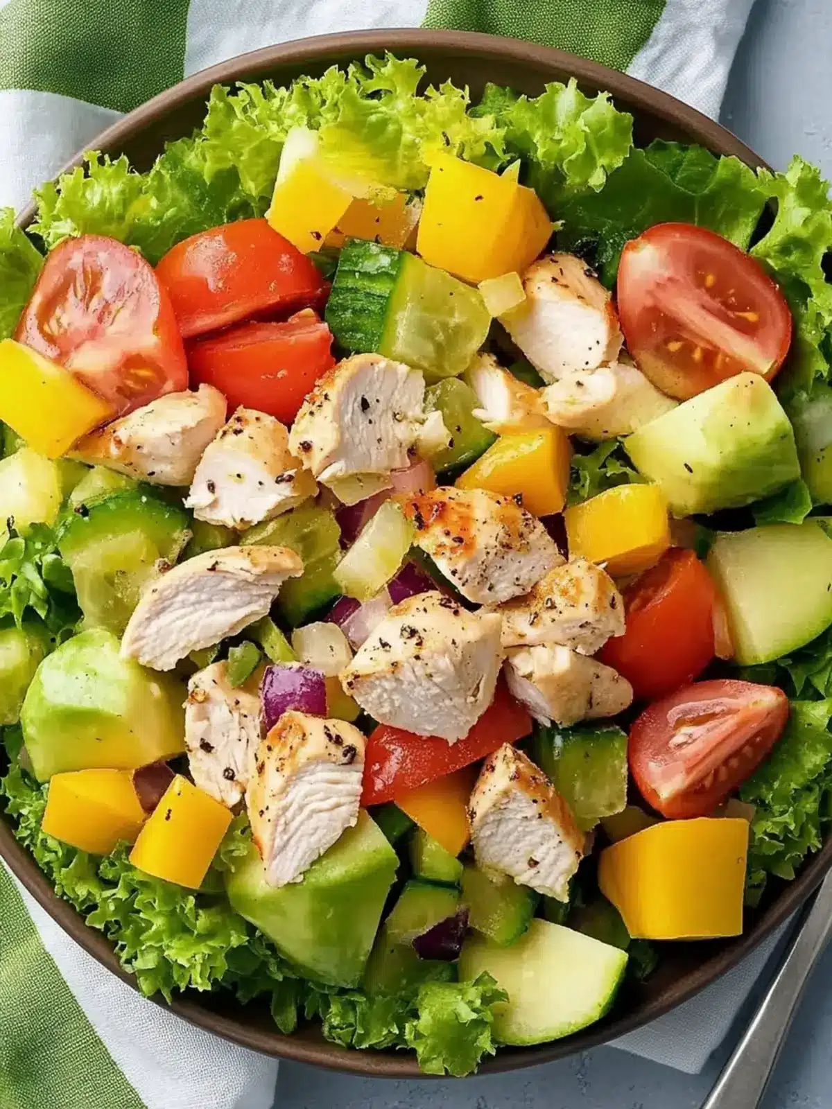 Refreshing Summer Splash Chicken Salad