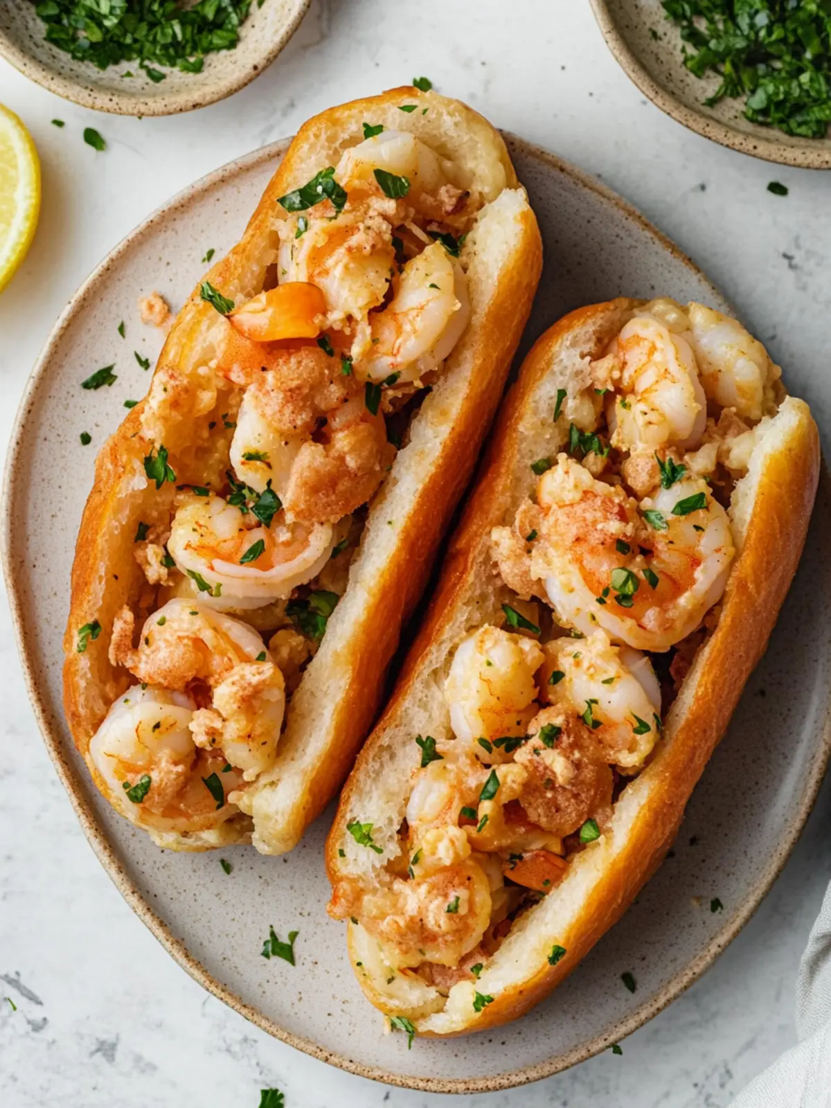 Buttery Shrimp Rolls