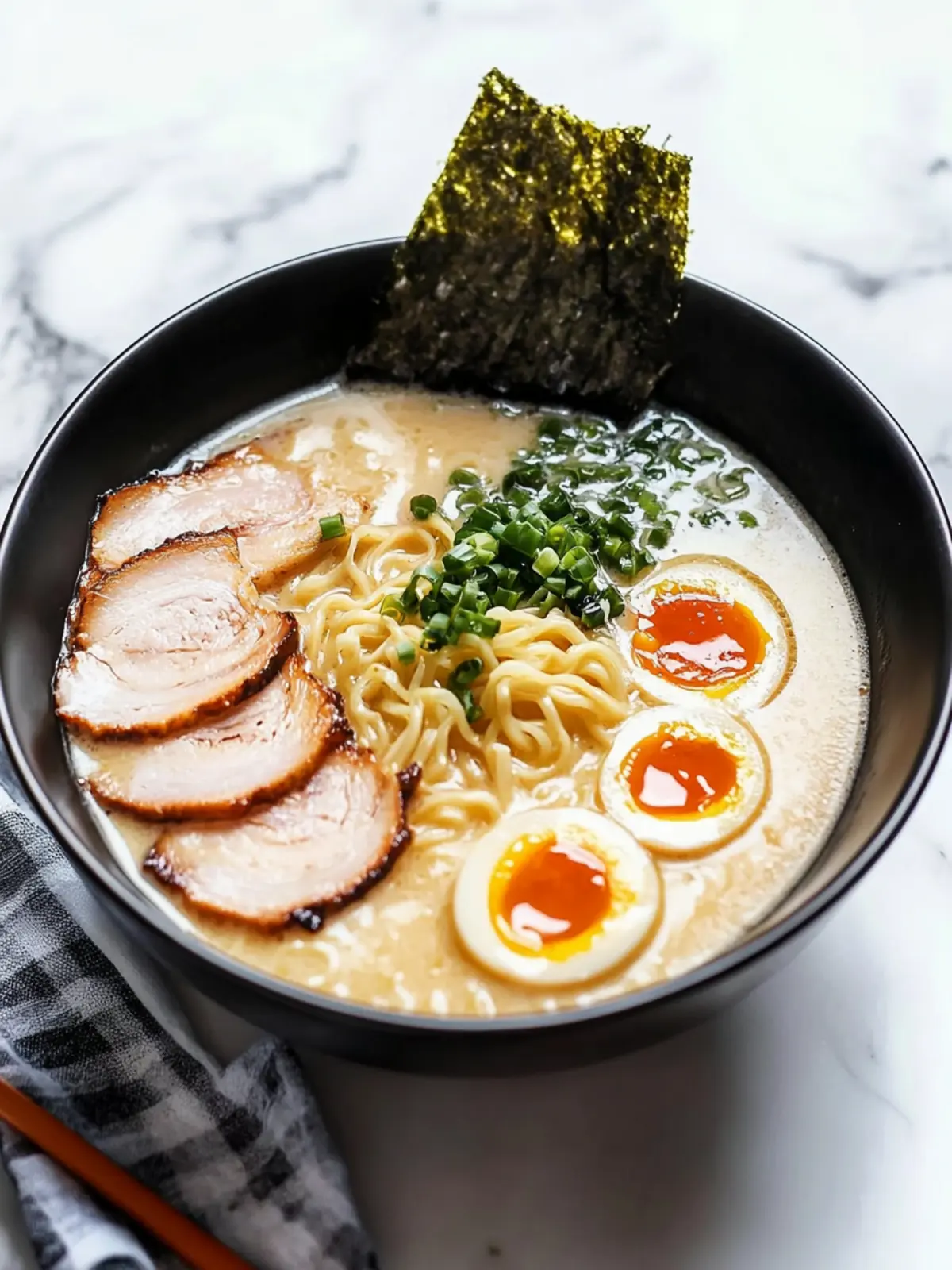 Homemade Tonkotsu Ramen
