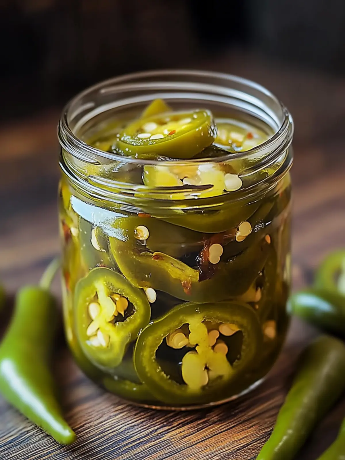 Smoked Pickled Jalapenos