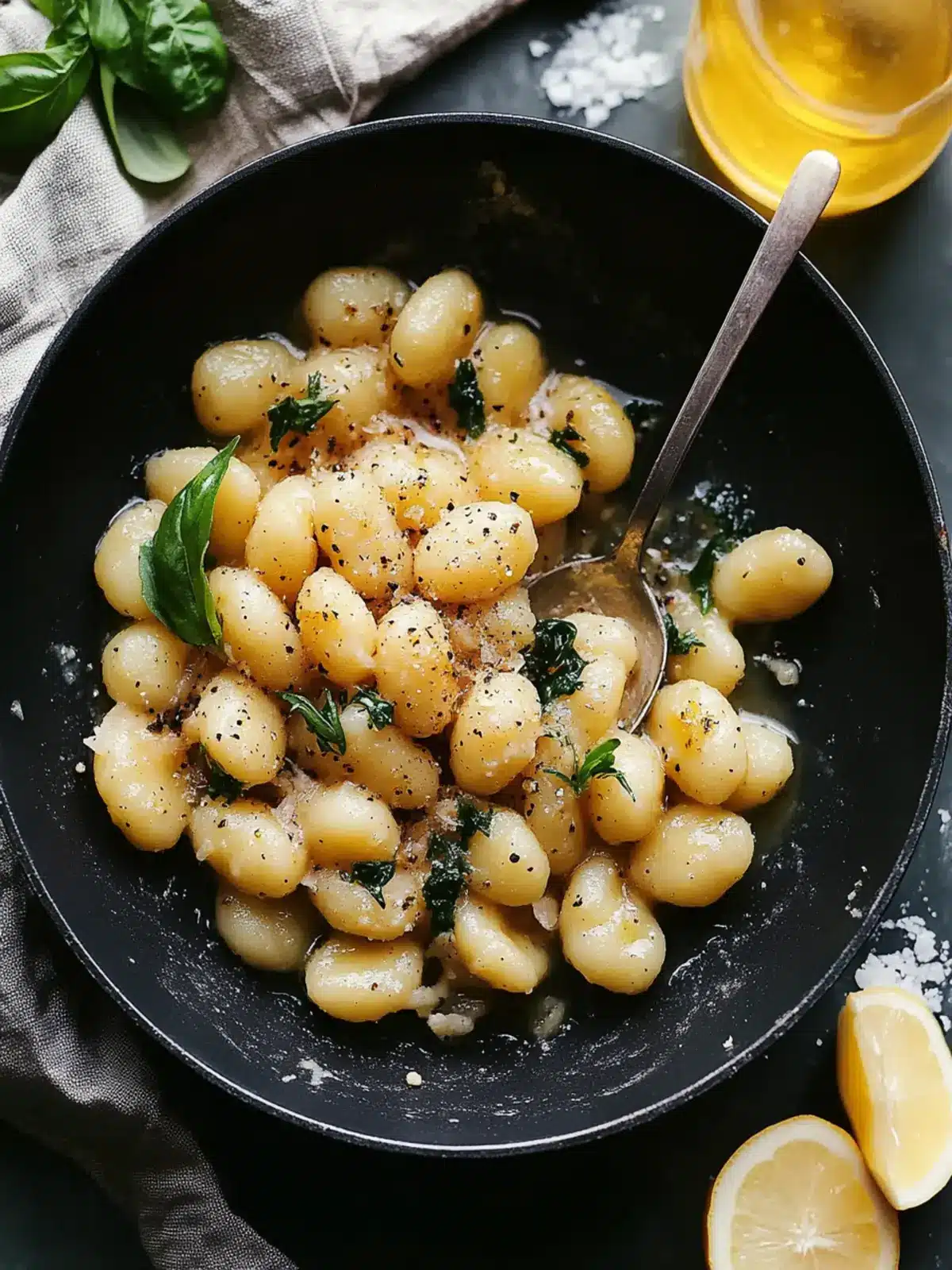 Gnocchi Piccata