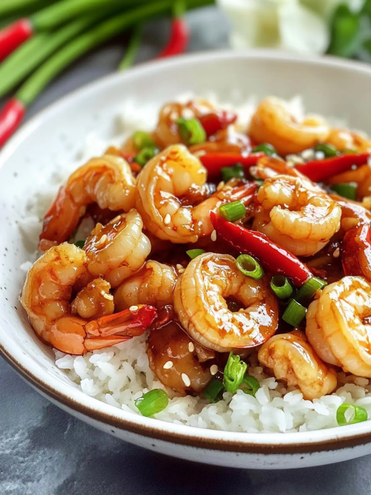 Teriyaki Shrimp Stir Fry