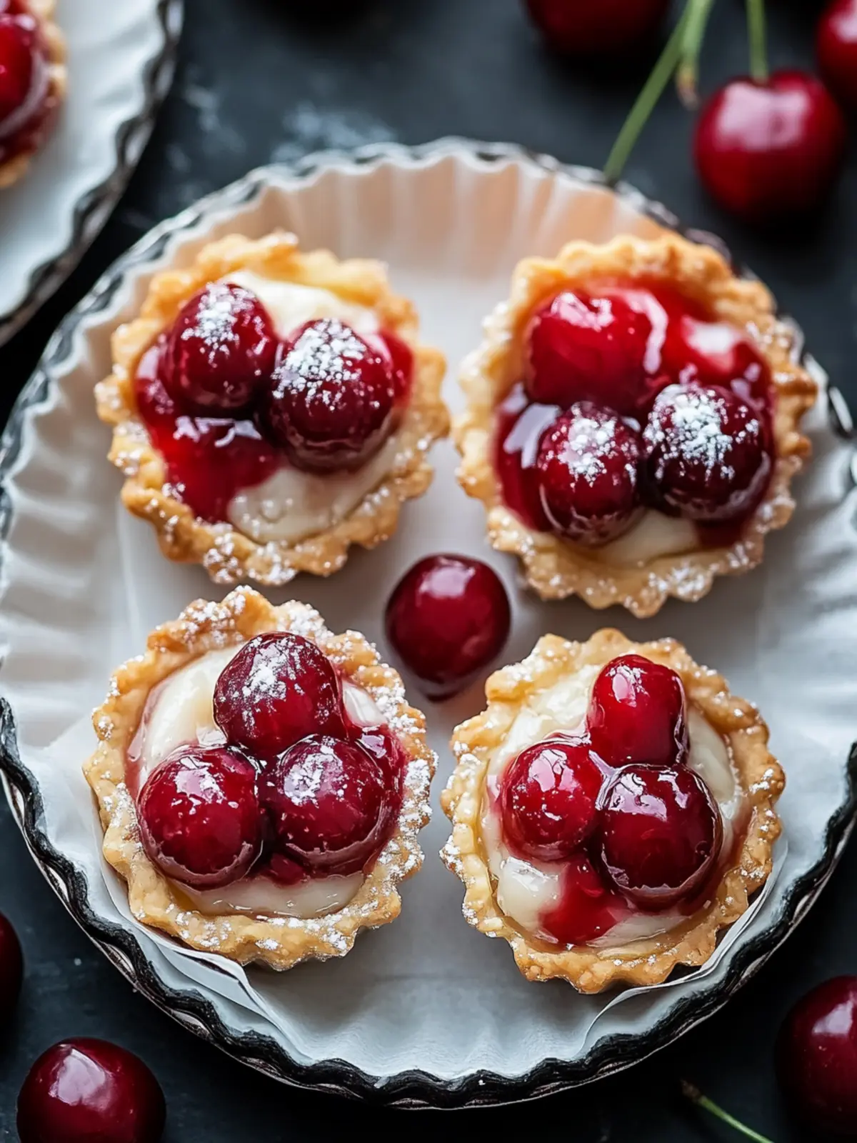Irresistible Cherry Pie Bites