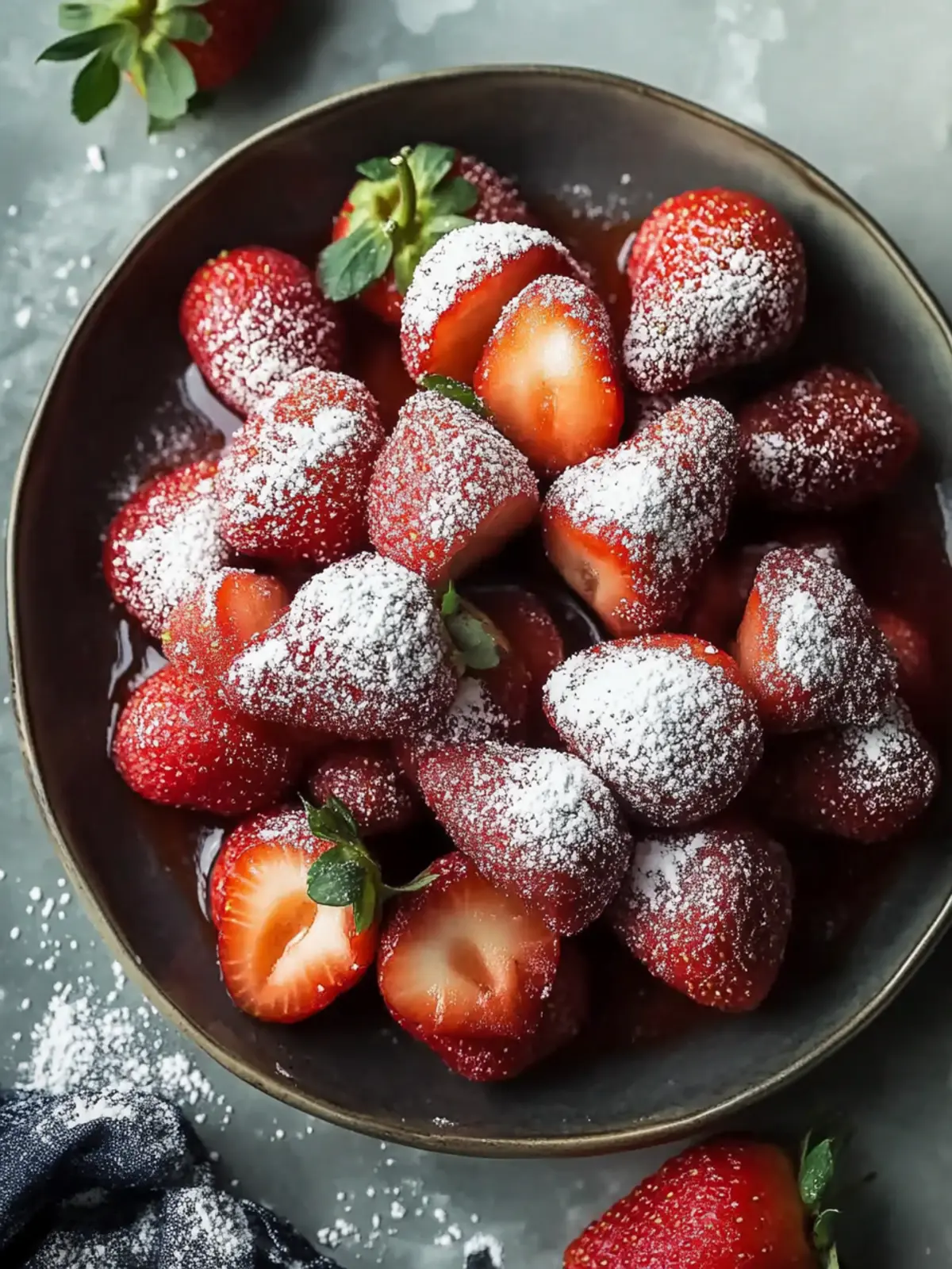 Deep Fried Strawberries