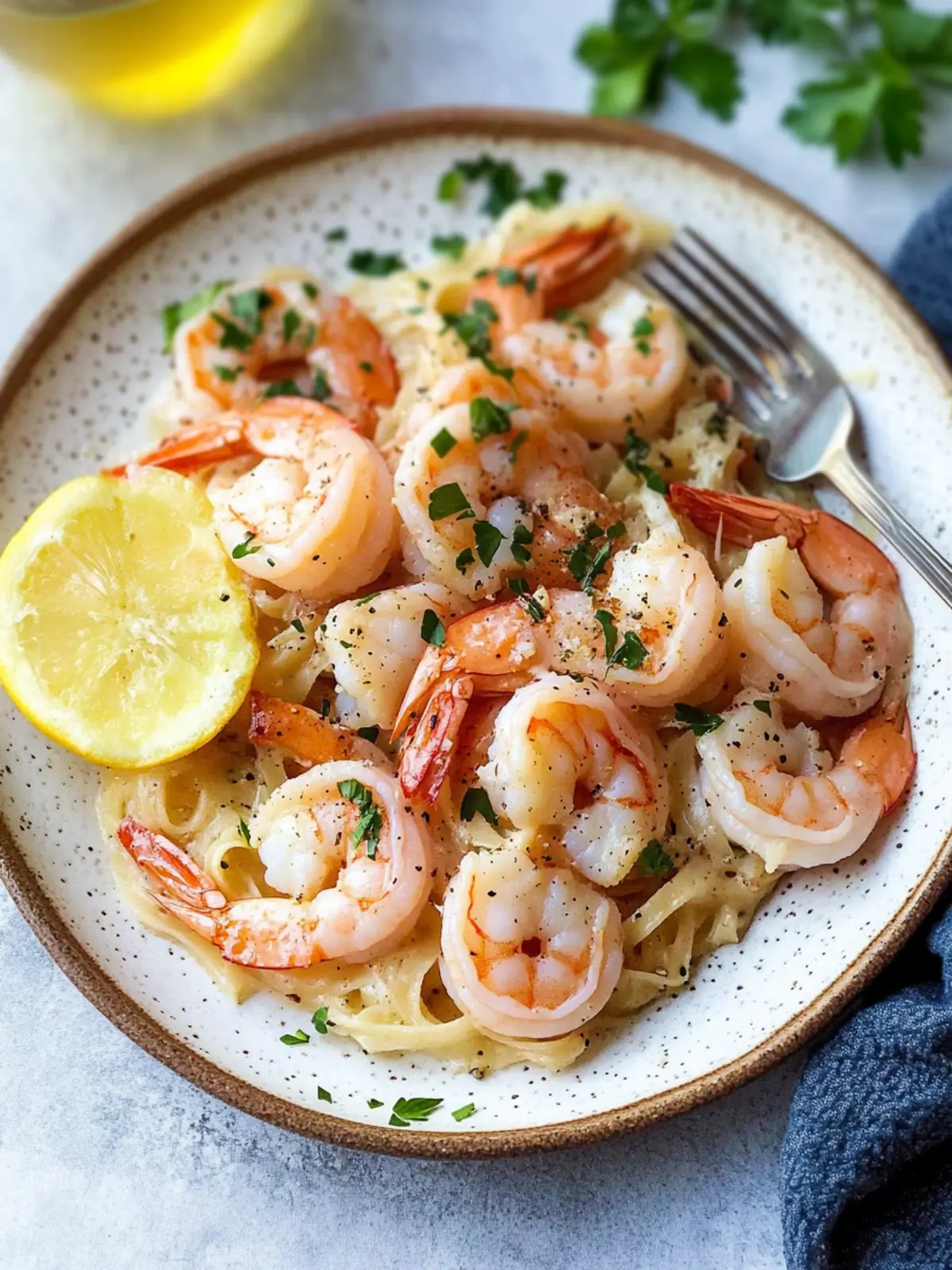 Shrimp Scampi Recipe without Wine