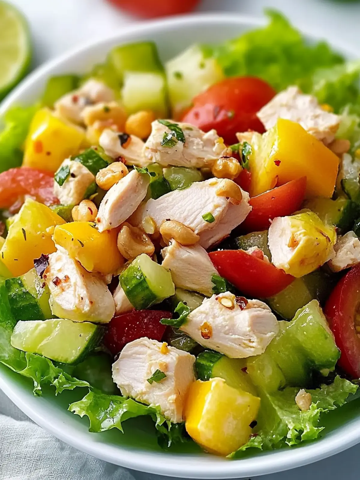 Refreshing Summer Splash Chicken Salad