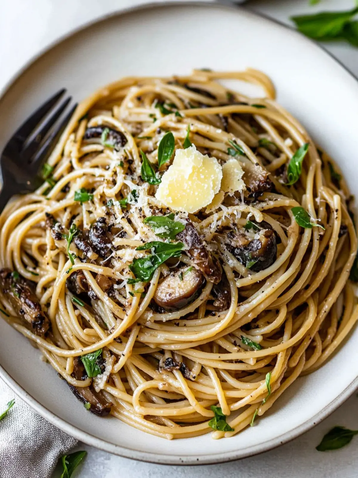 Black Garlic Pasta