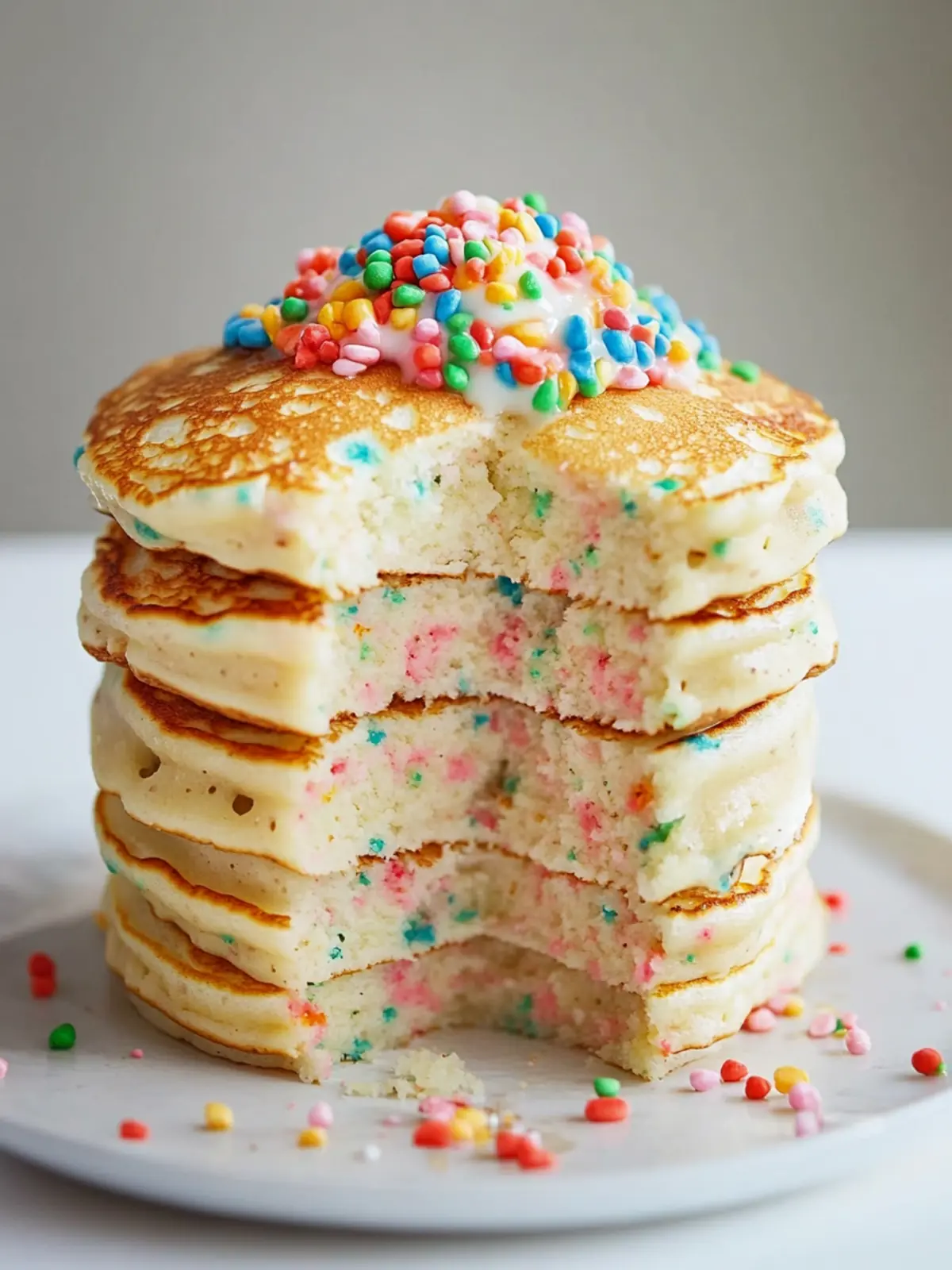 Cake Batter Pancakes