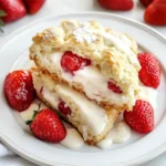 Strawberries and Cream Scones