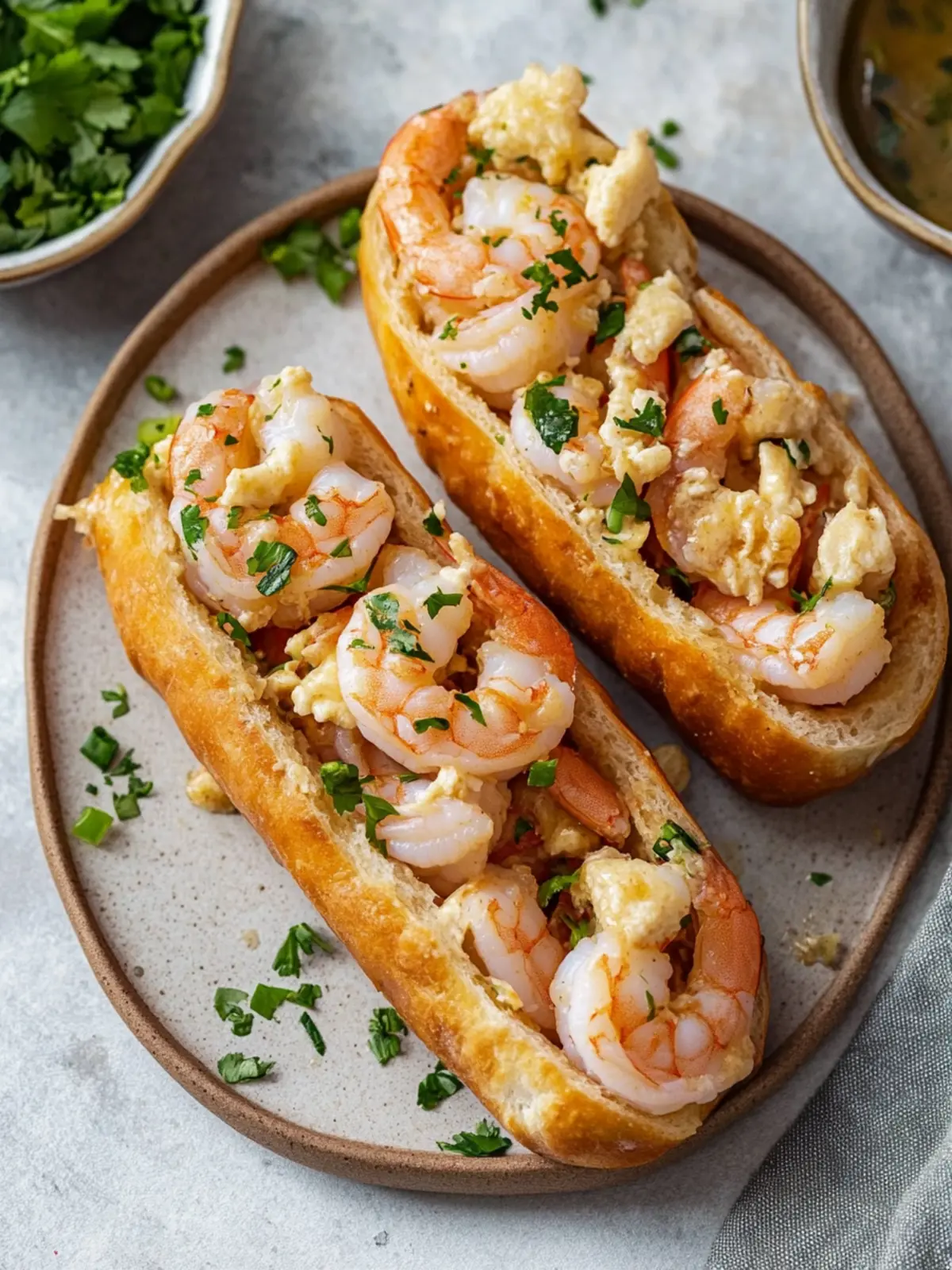 Buttery Shrimp Rolls