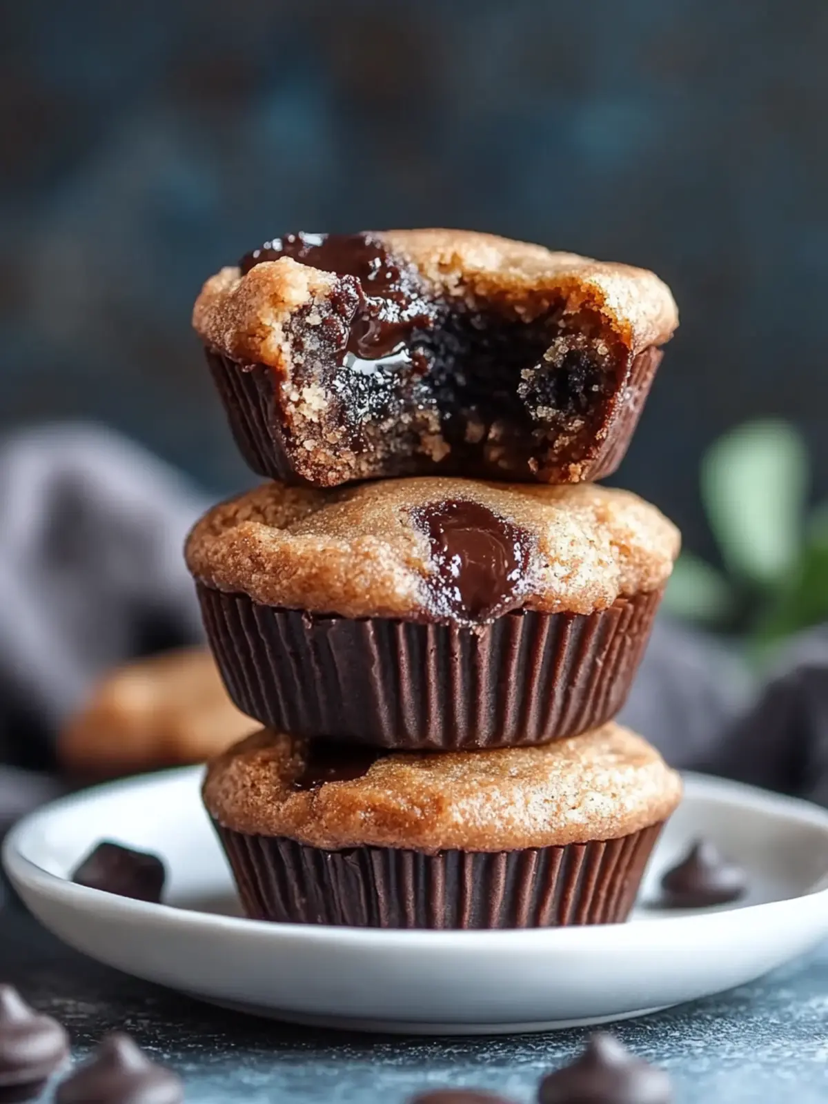 Peanut Butter Brookie Cups