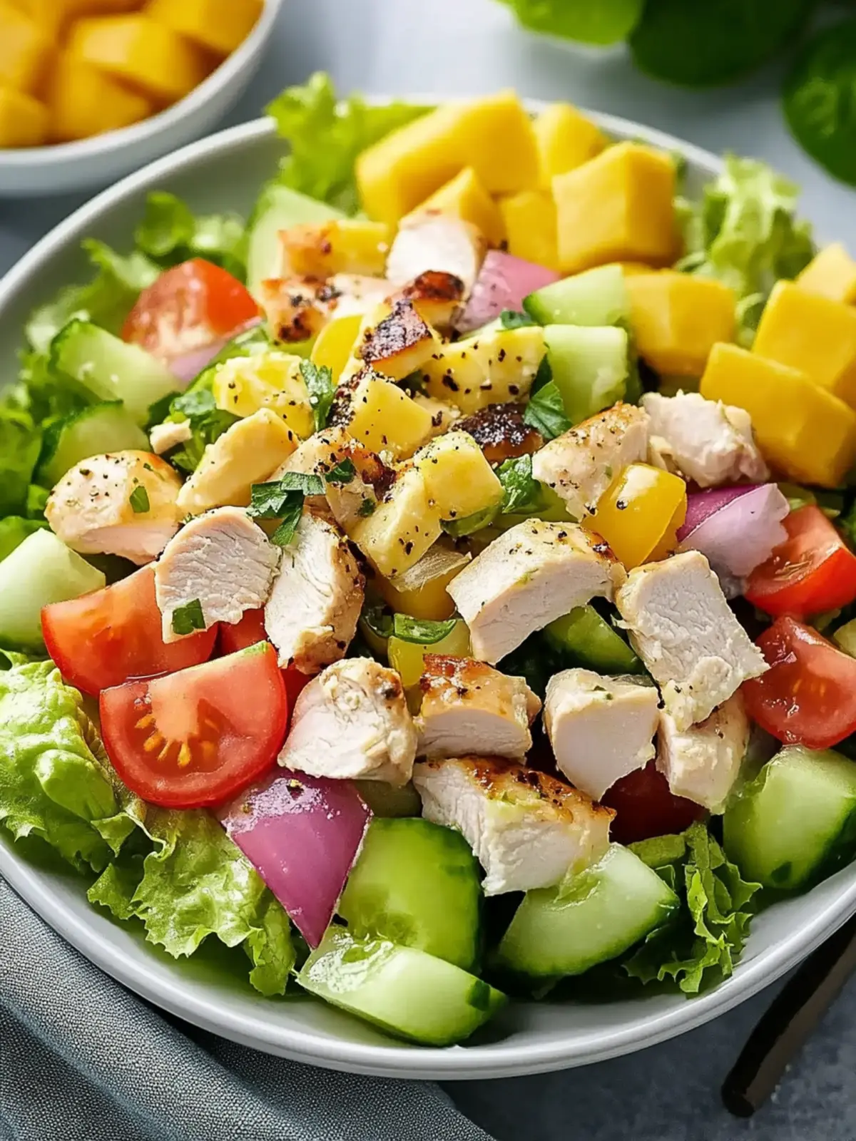 Refreshing Summer Splash Chicken Salad