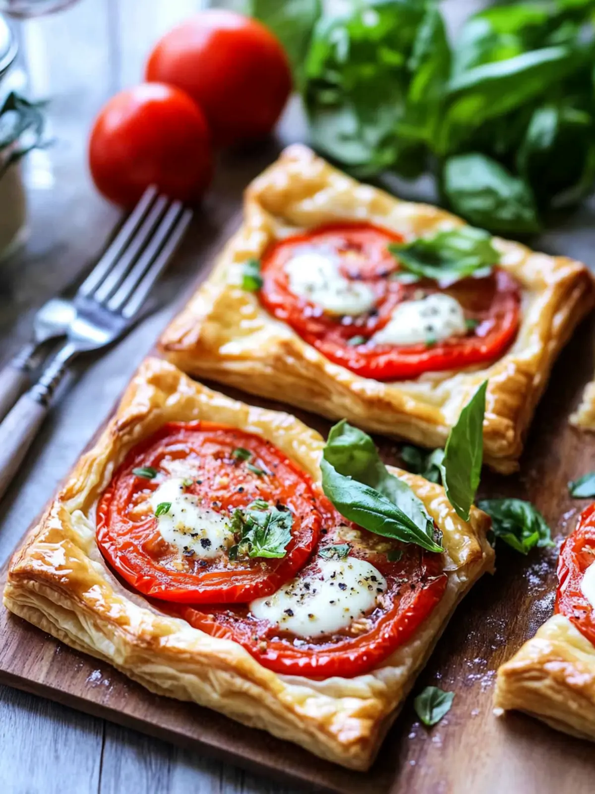 Puff Pastry Tomato Tart