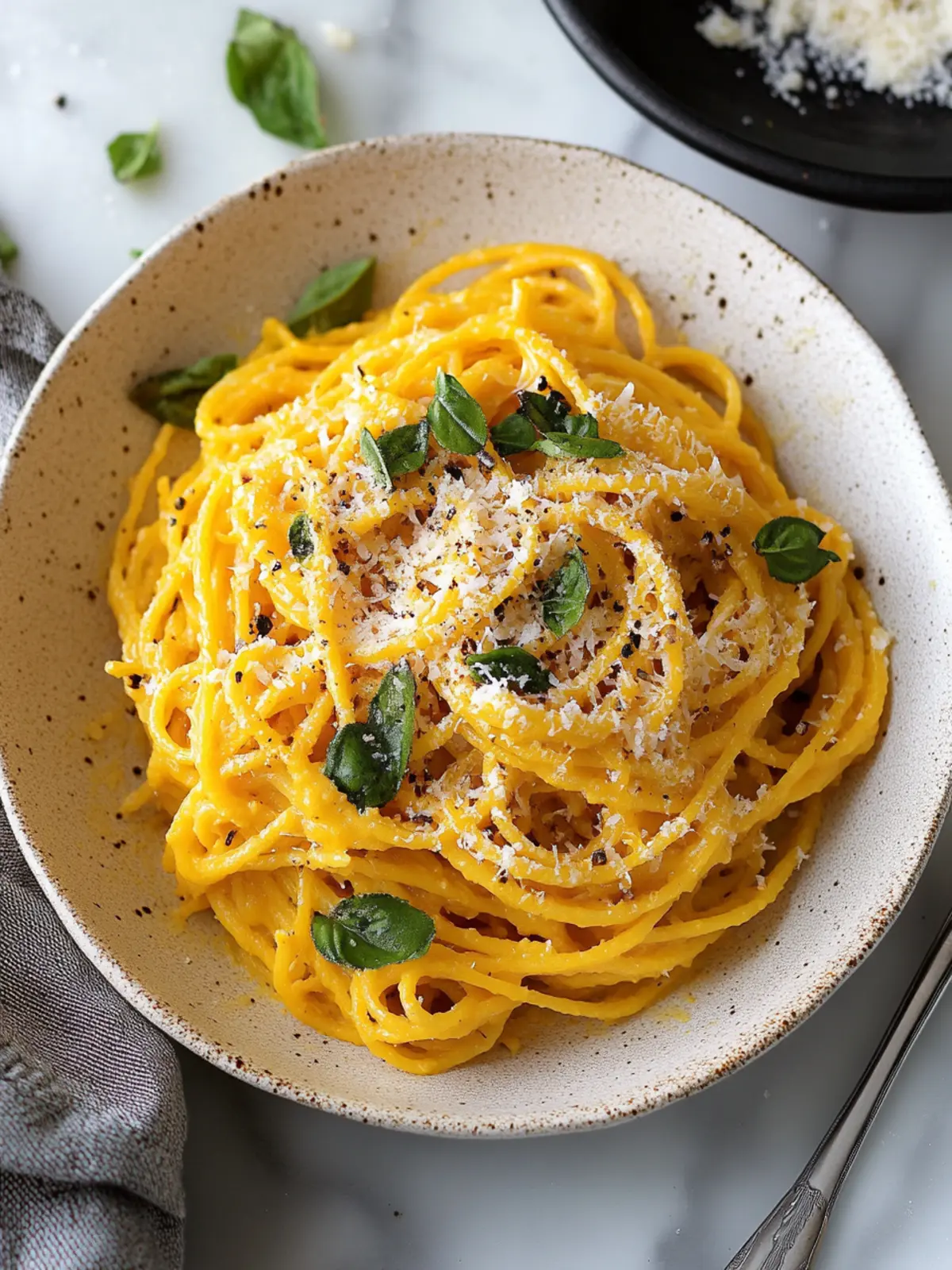 Creamy Butternut Squash Spaghetti