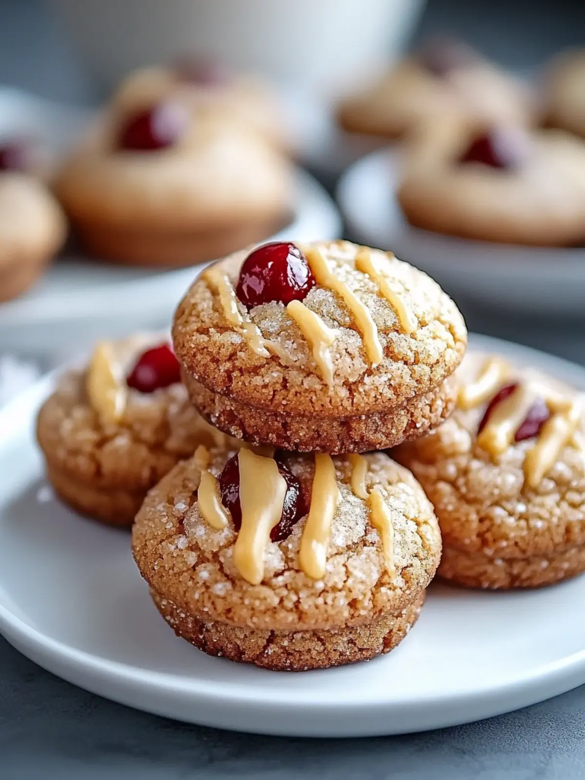 Maraschino Cherry Cookies