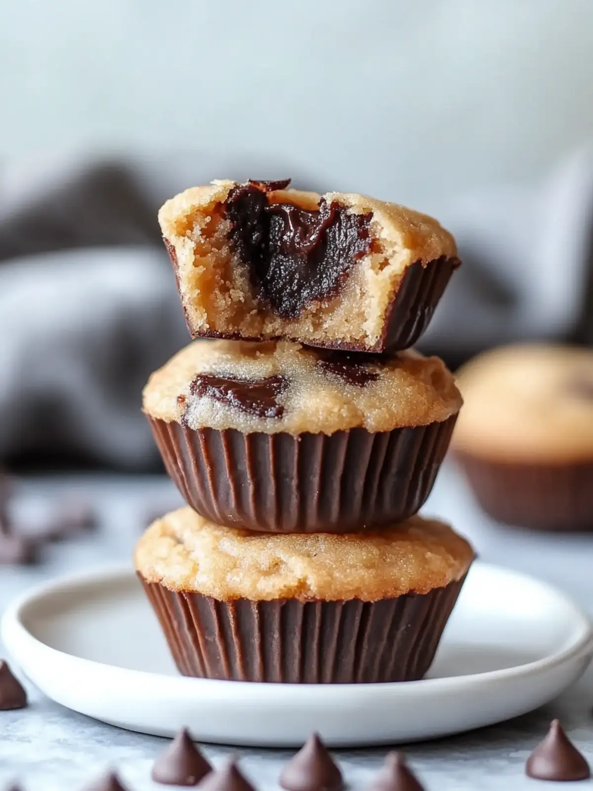 Peanut Butter Brookie Cups
