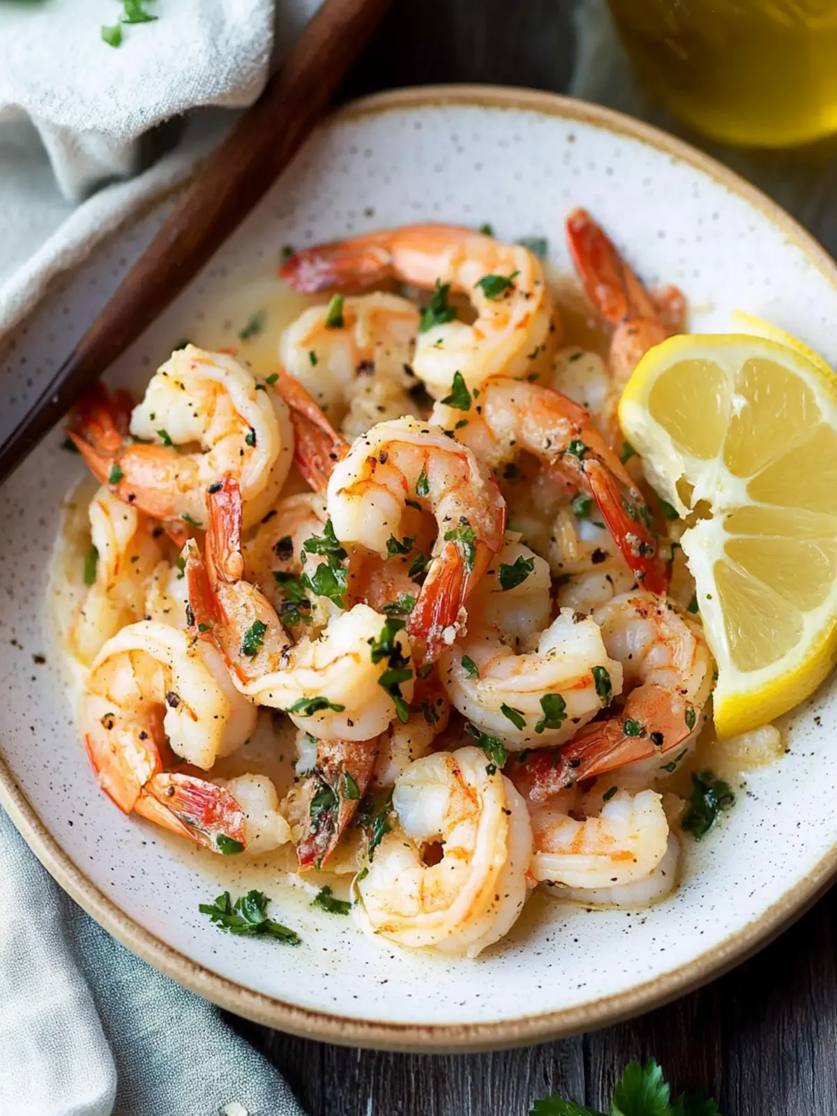 Shrimp Scampi Recipe without Wine