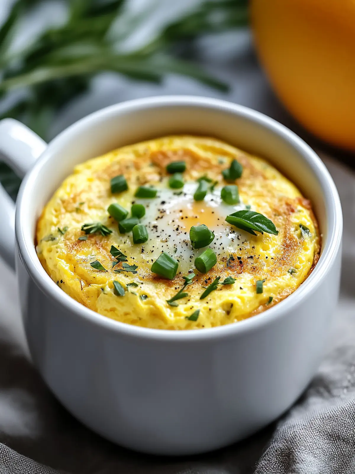 Microwave Omelet in a Mug