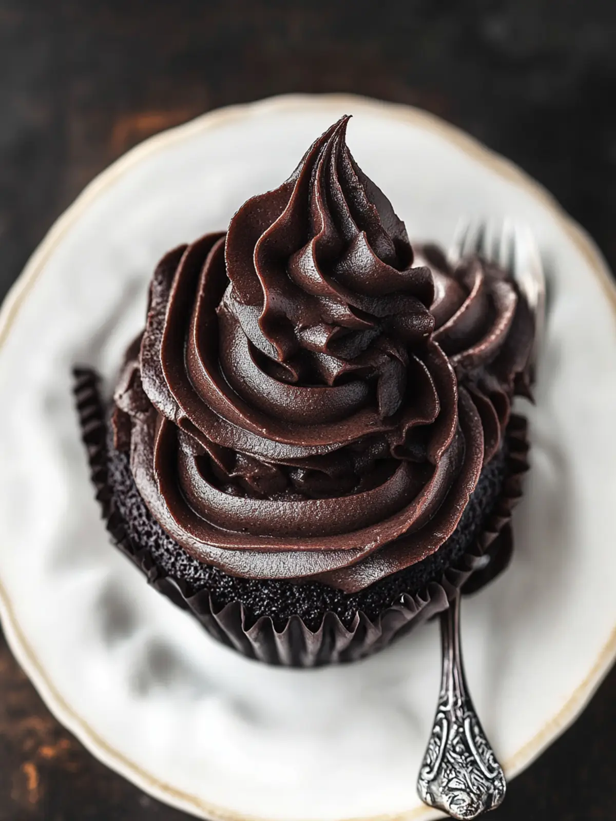 Black Cocoa Frosting