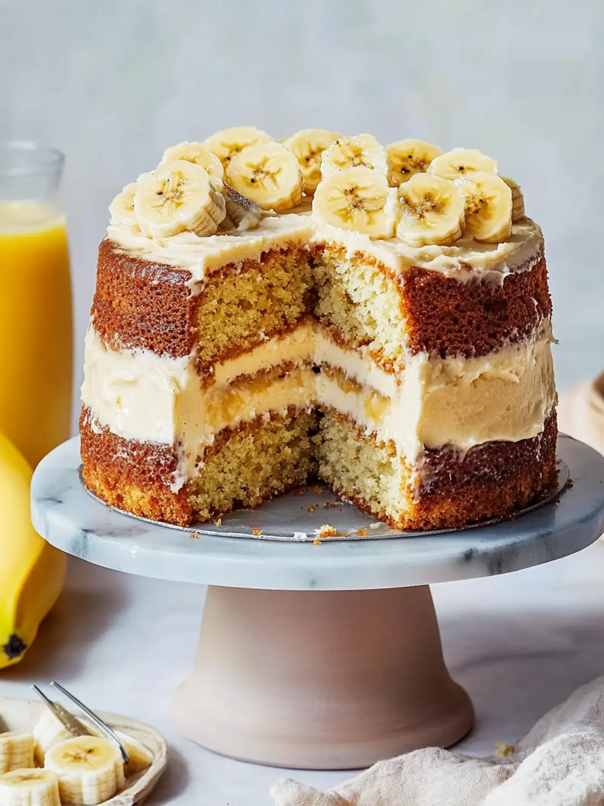 Double Banana Cake