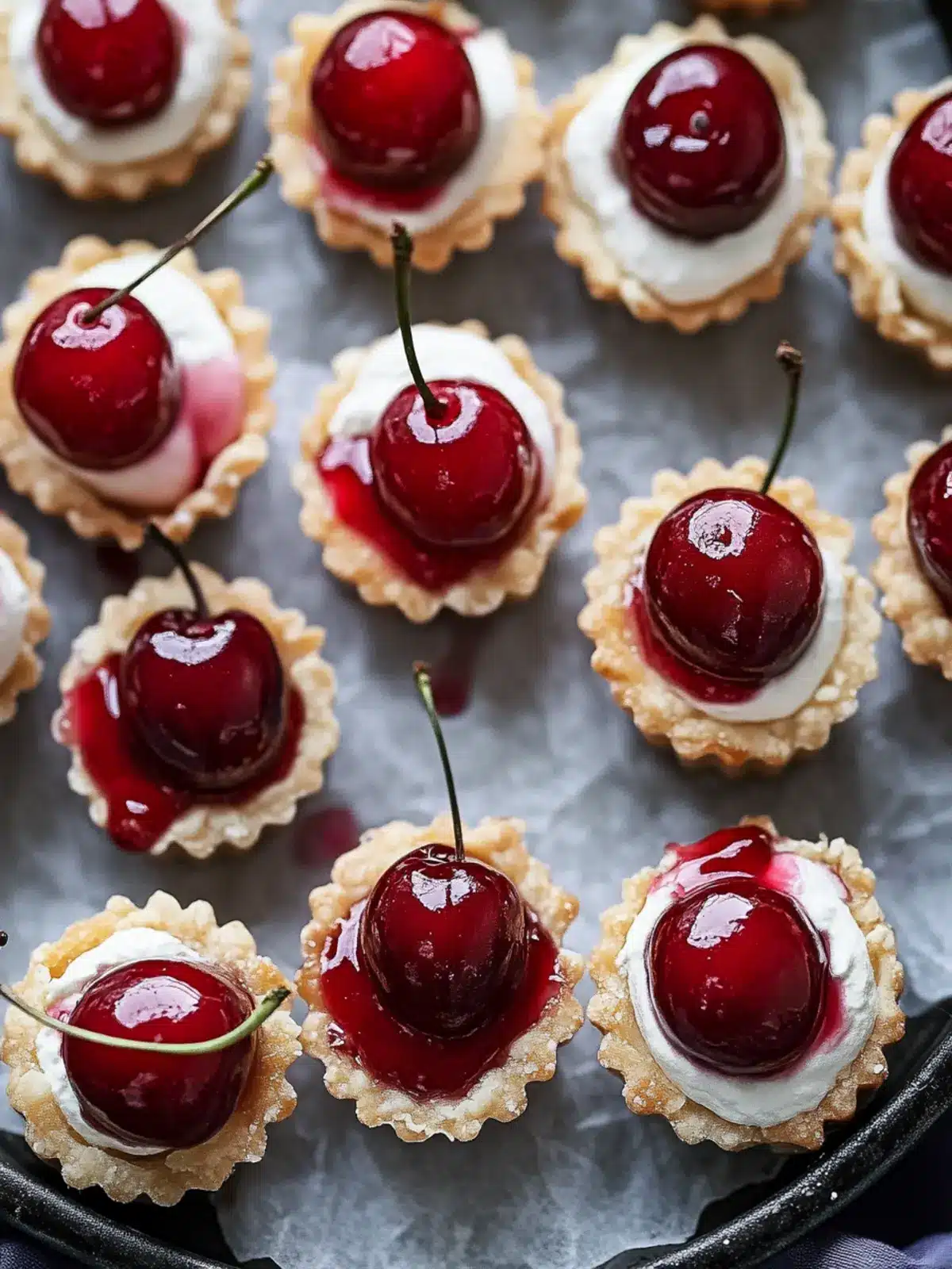 Irresistible Cherry Pie Bites