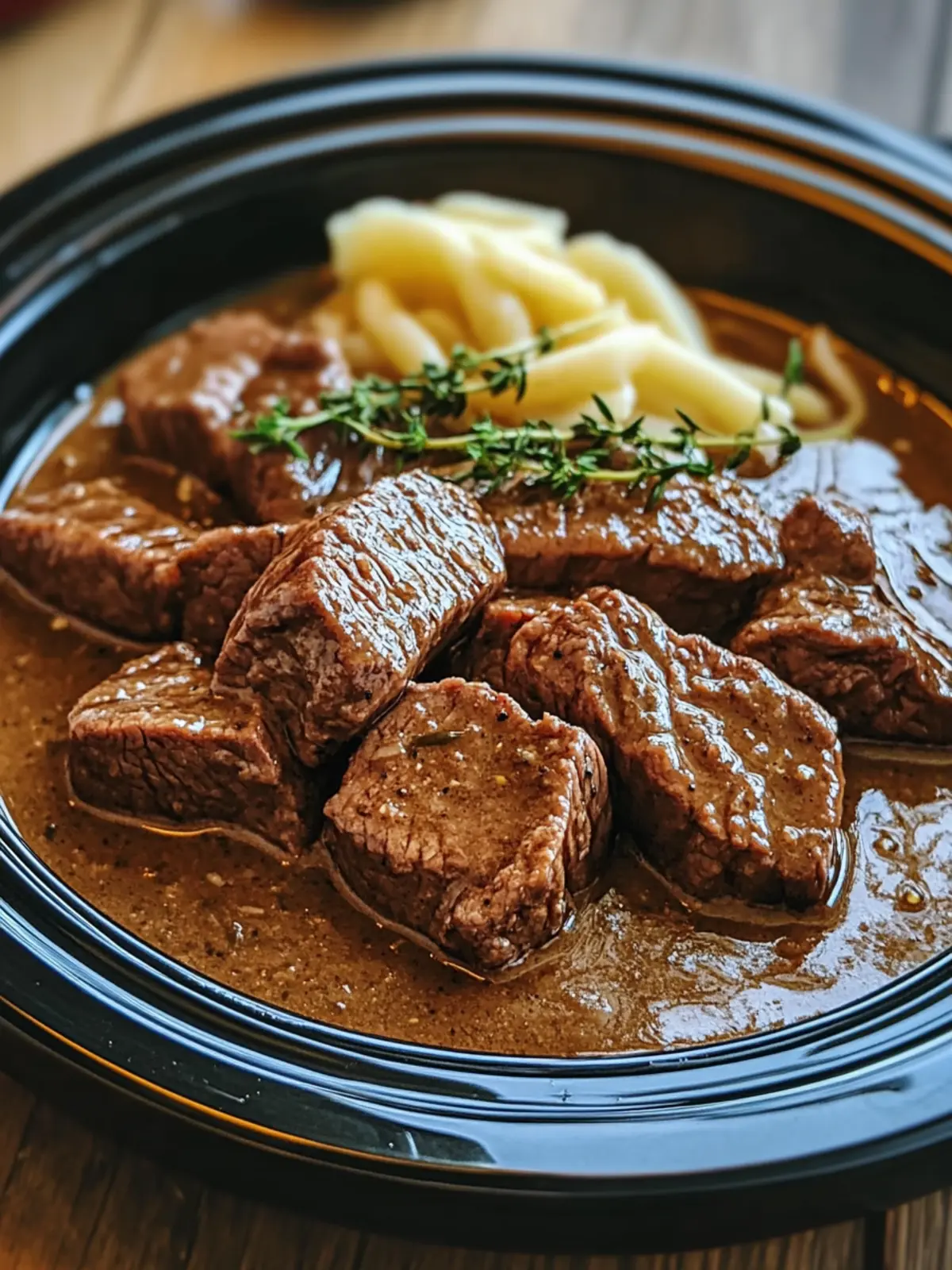 Easy Crock Pot Cube Steak