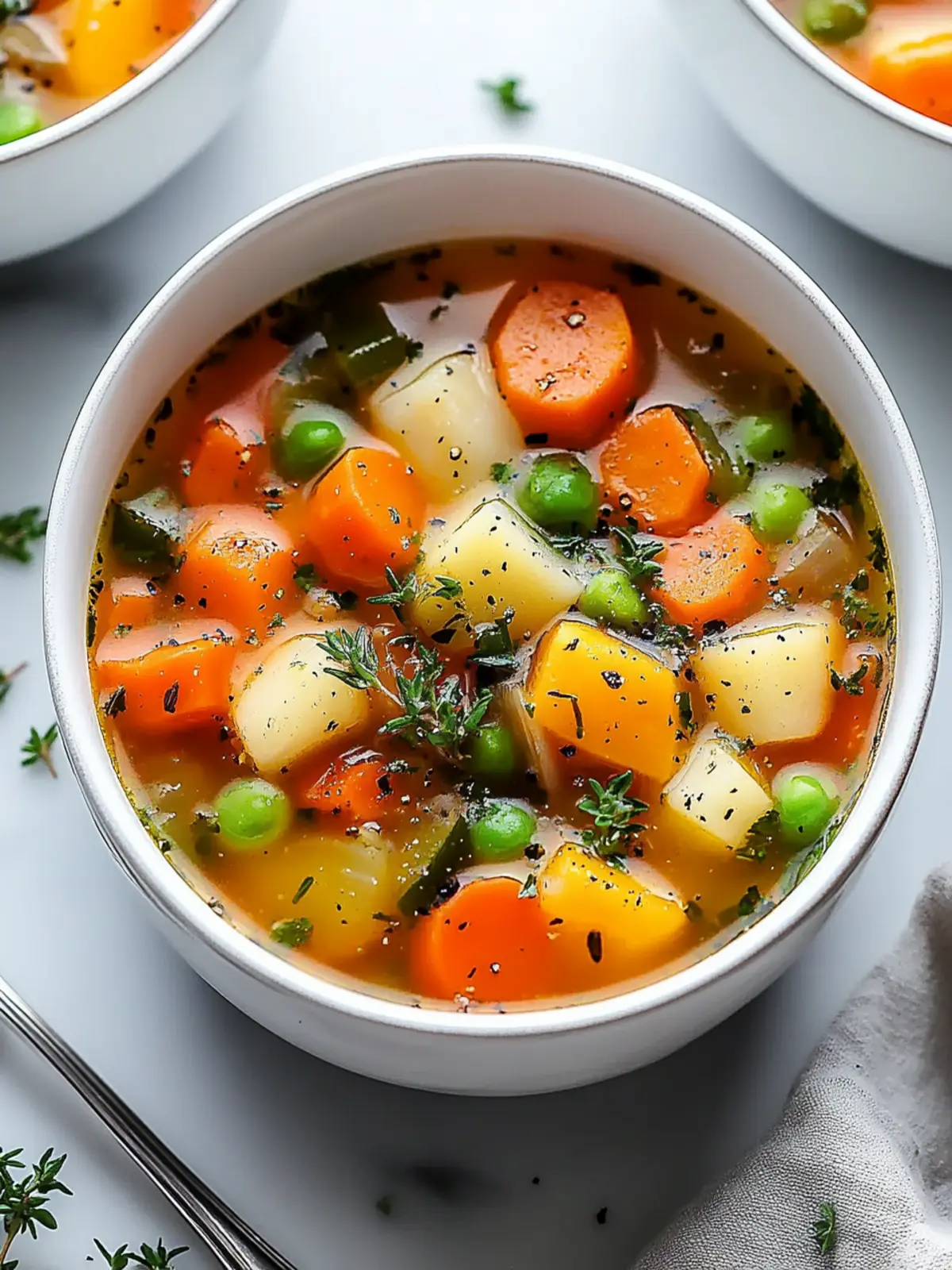 Customizable Vegetable Soup