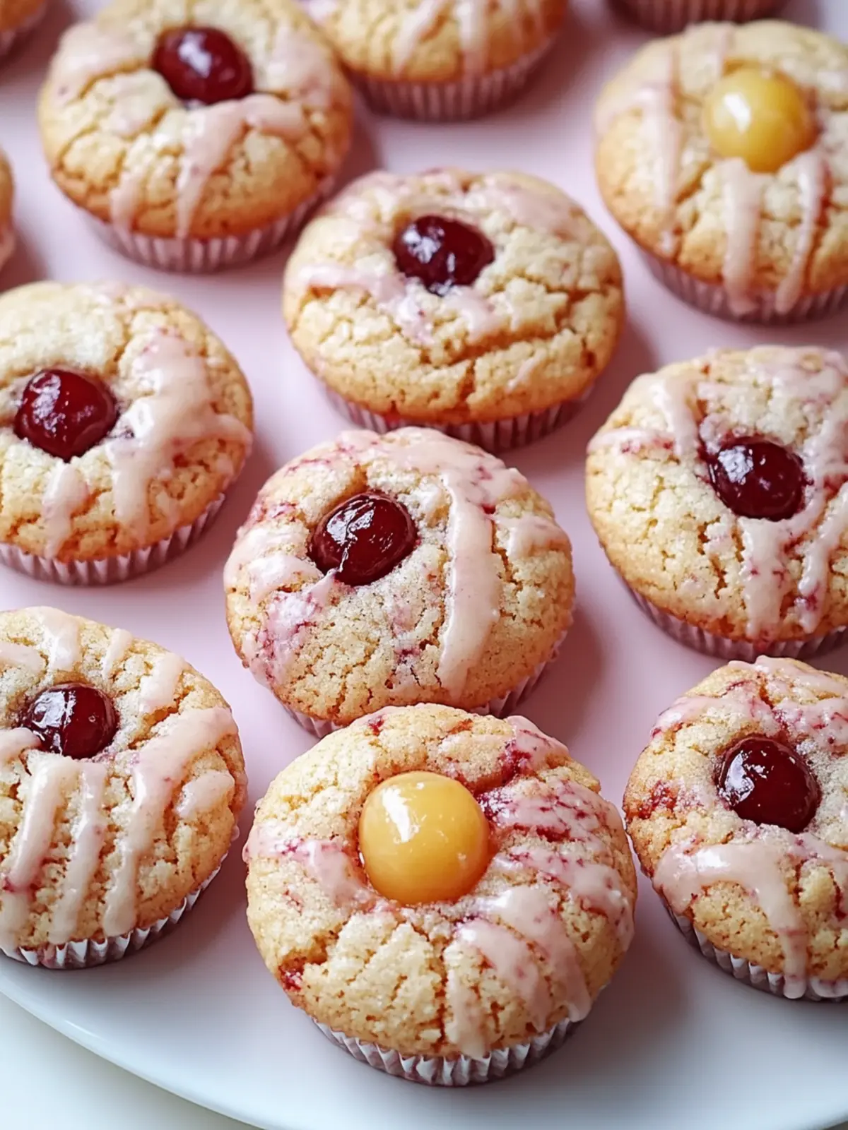 Maraschino Cherry Cookies