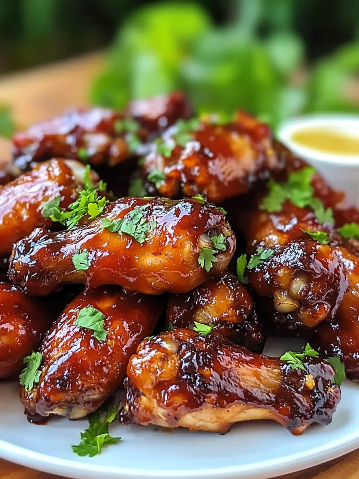 Easy Honey Barbecue Chicken Wings