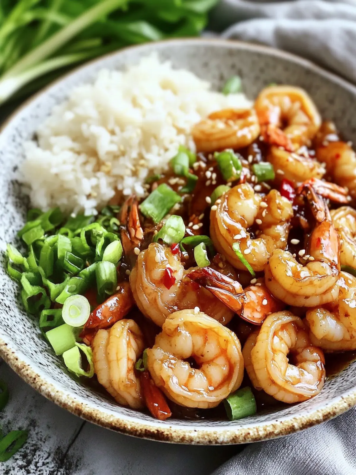 Teriyaki Shrimp Stir Fry