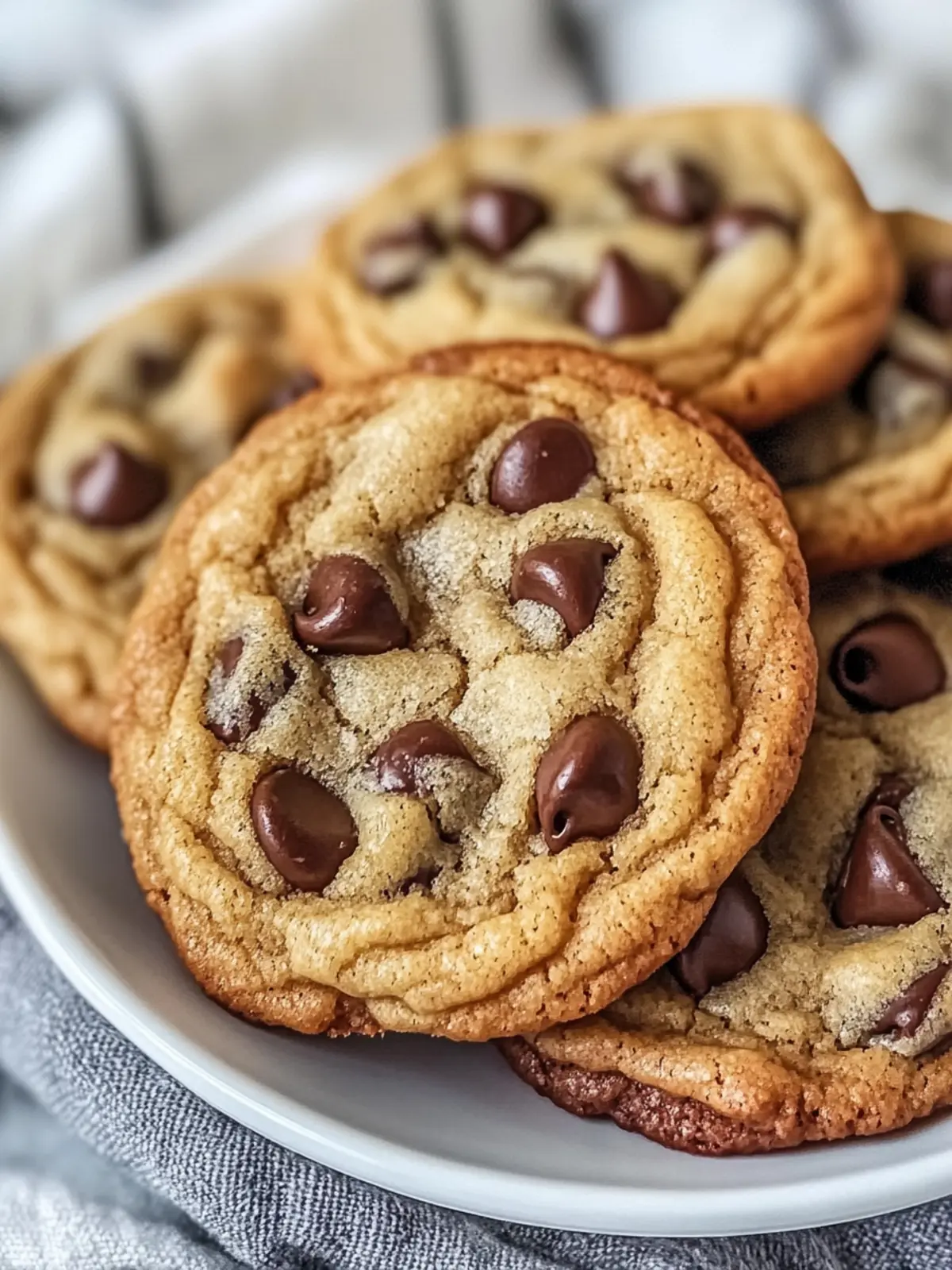 Soft Batch Chocolate Chip Cookies
