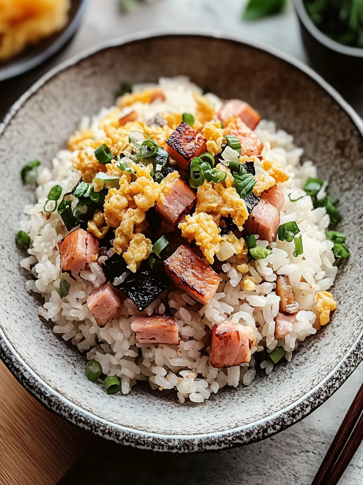 Musubi Spam Fried Rice