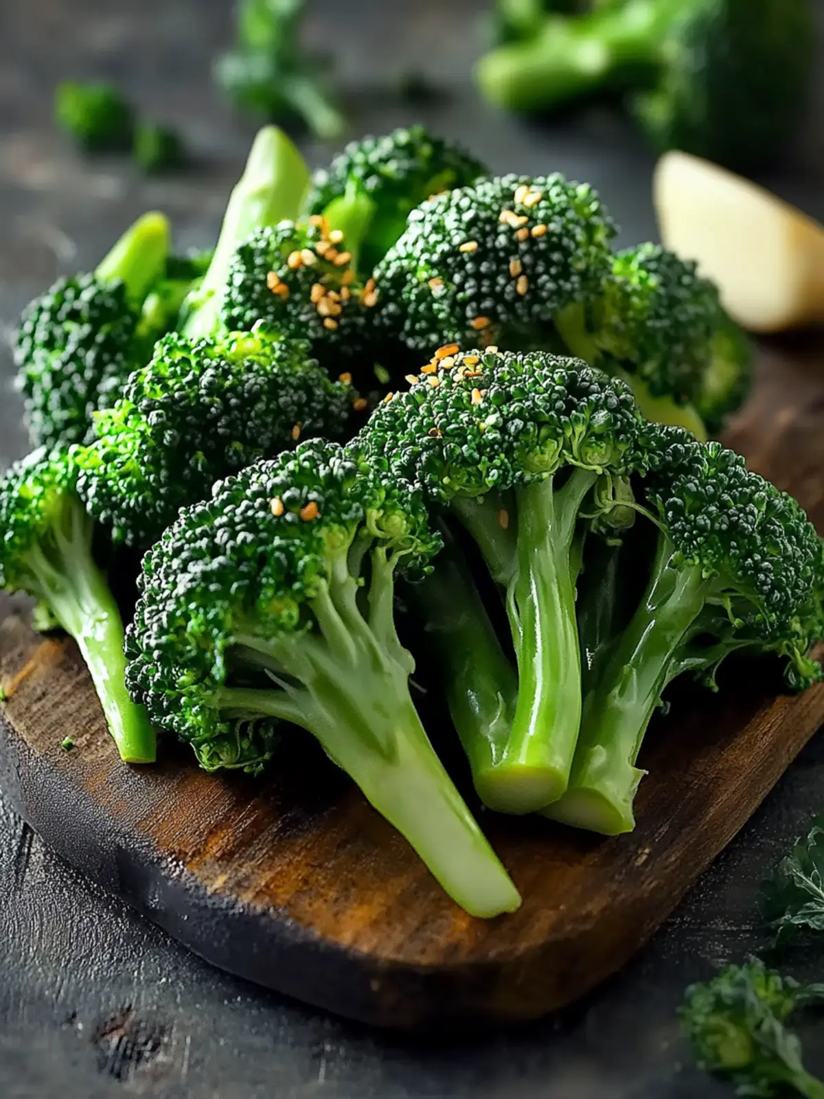 Crispy Broccoli Garlic