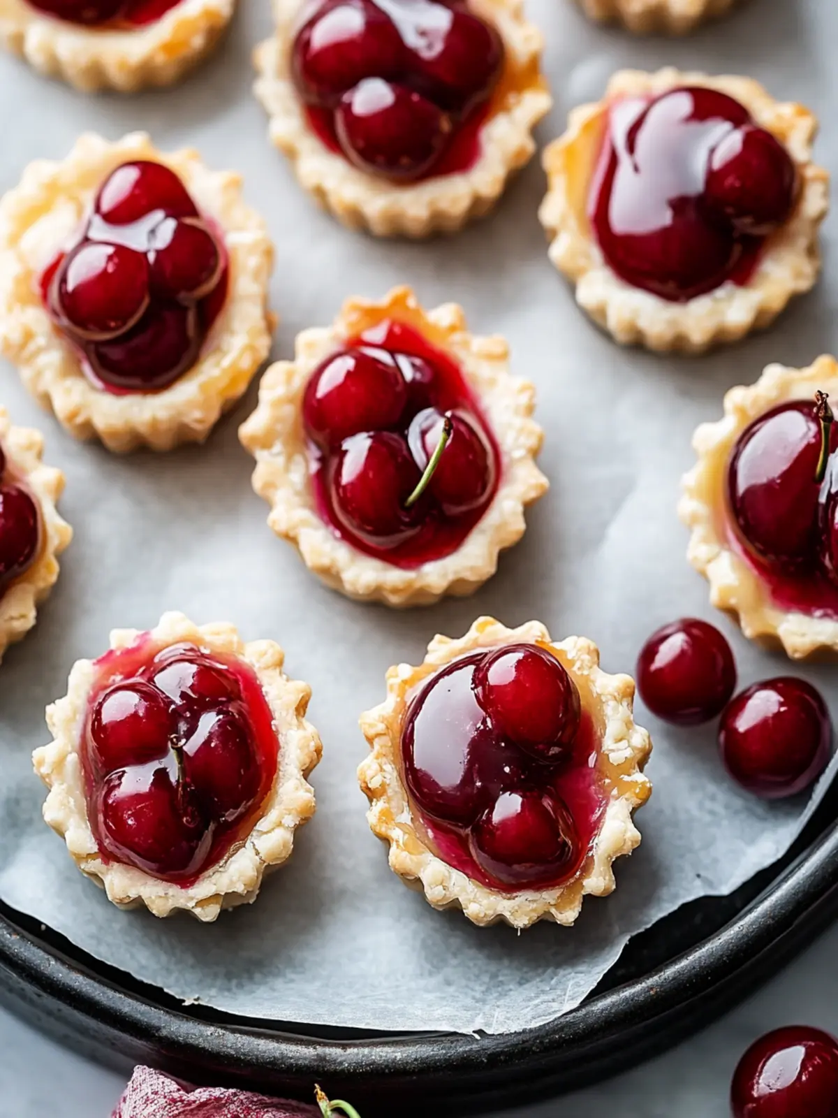 Irresistible Cherry Pie Bites