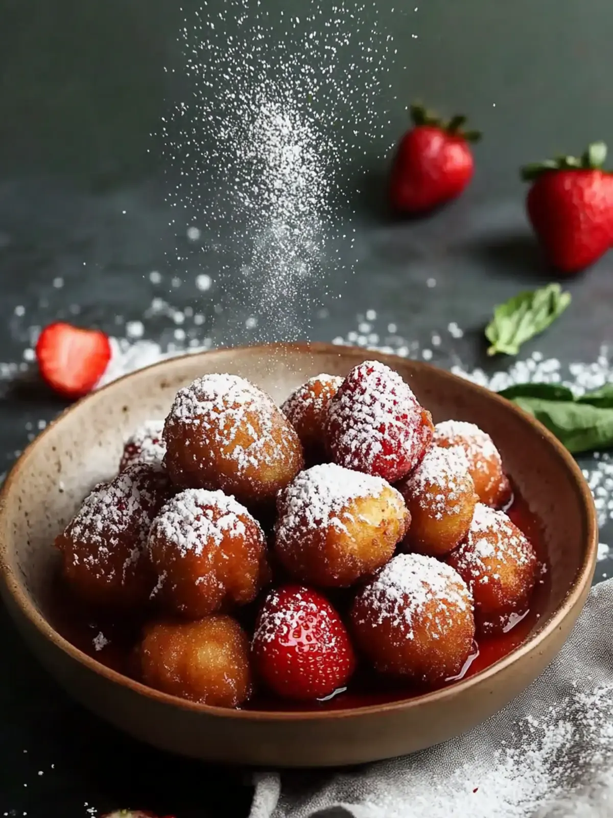Deep Fried Strawberries