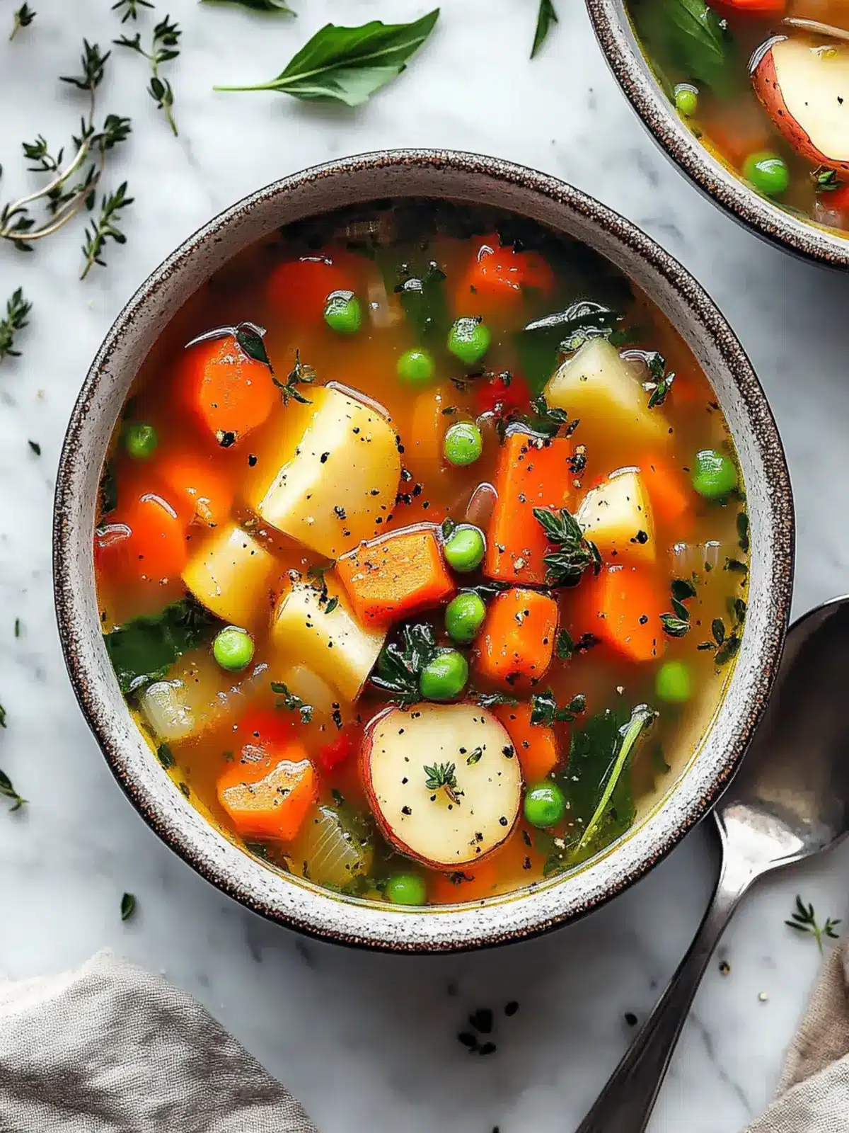 Customizable Vegetable Soup