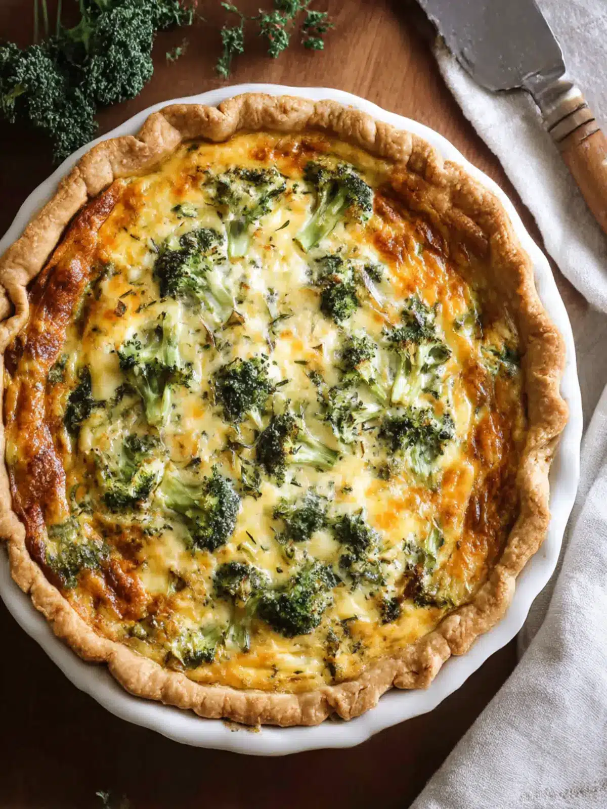 Broccoli Quiche
