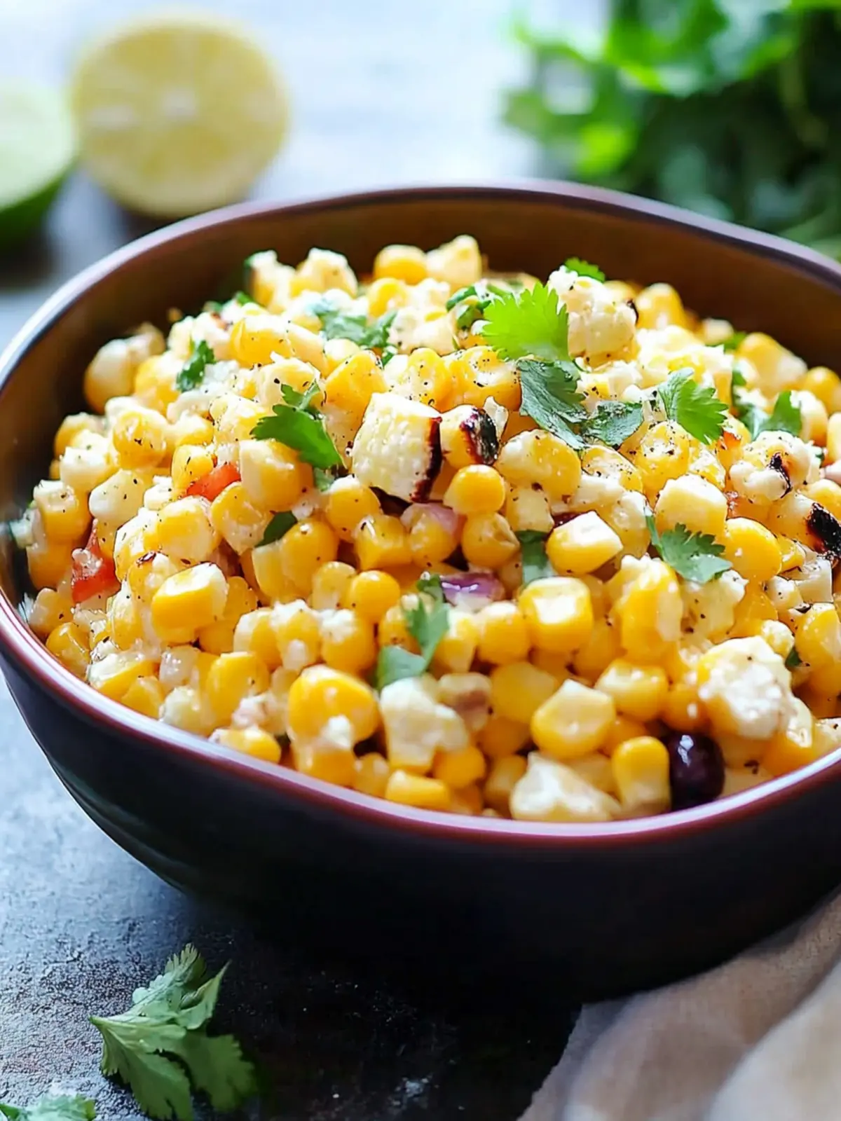 Grilled Mexican Street Corn Salad
