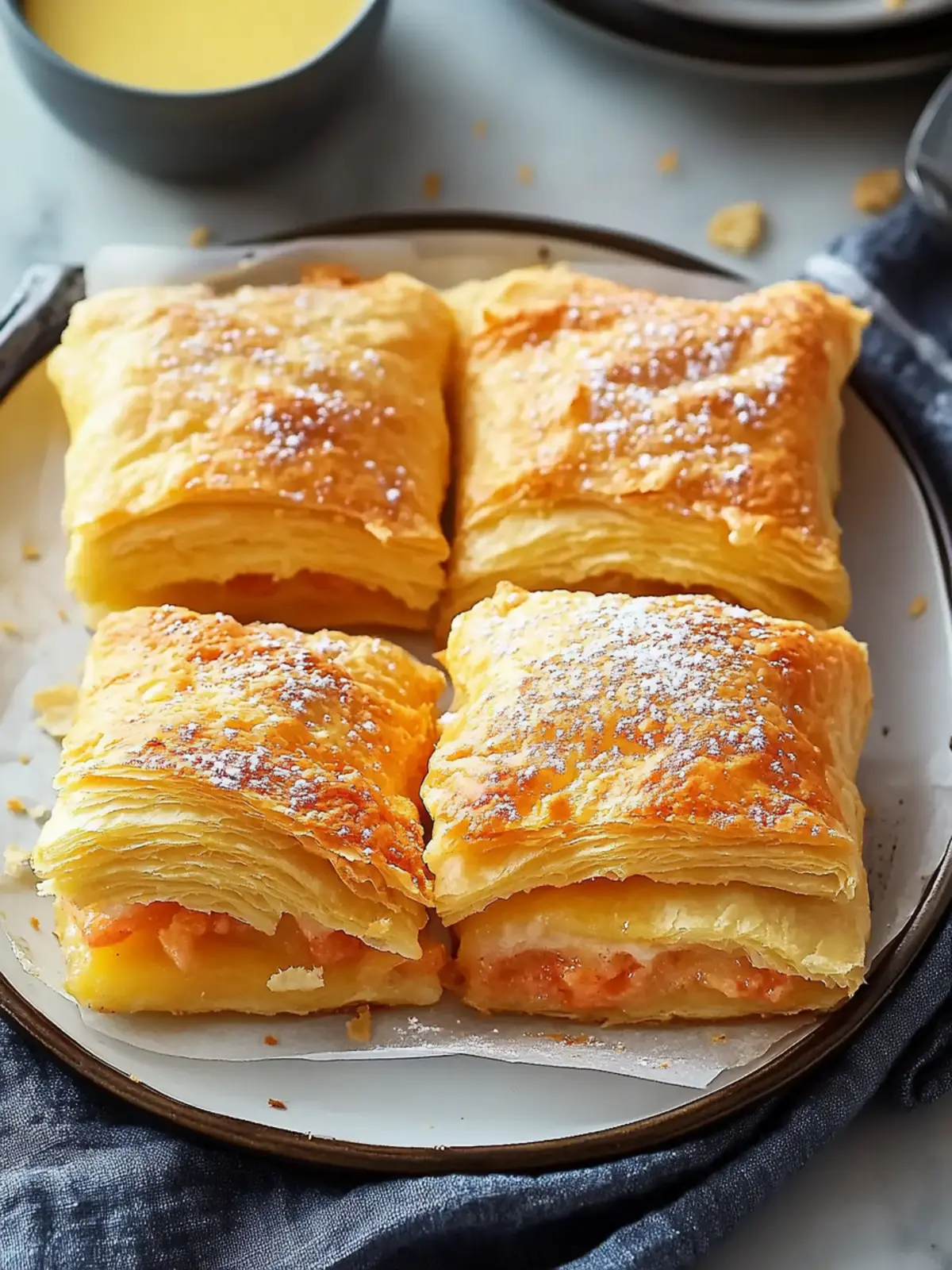 Crescent Breakfast Squares with Savory Fillings