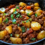 Sloppy Joe Potato Skillet