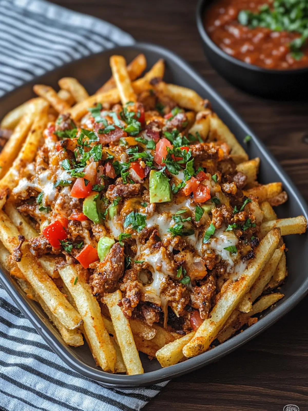 Cajun Dirty Loaded Fries