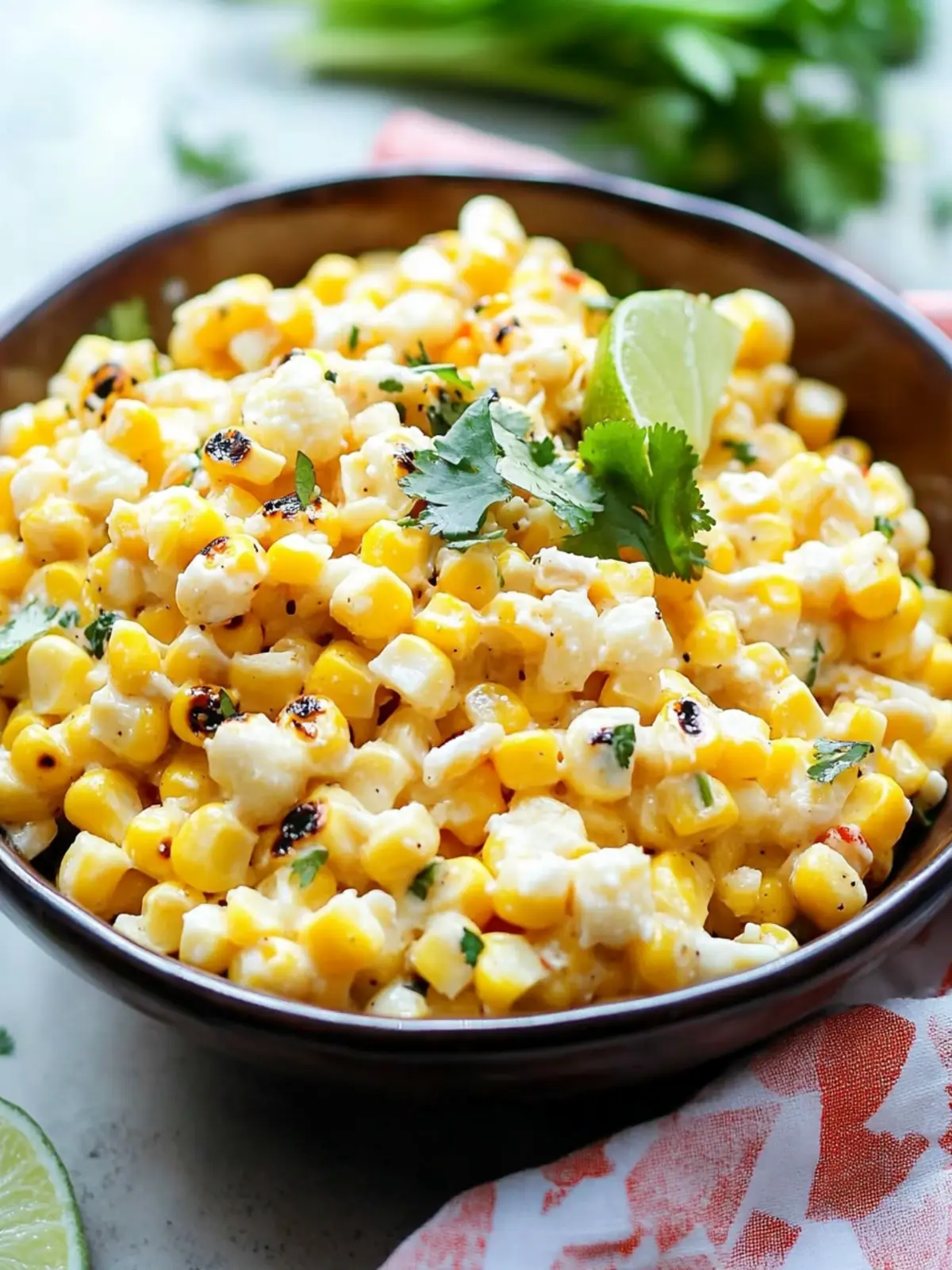 Grilled Mexican Street Corn Salad