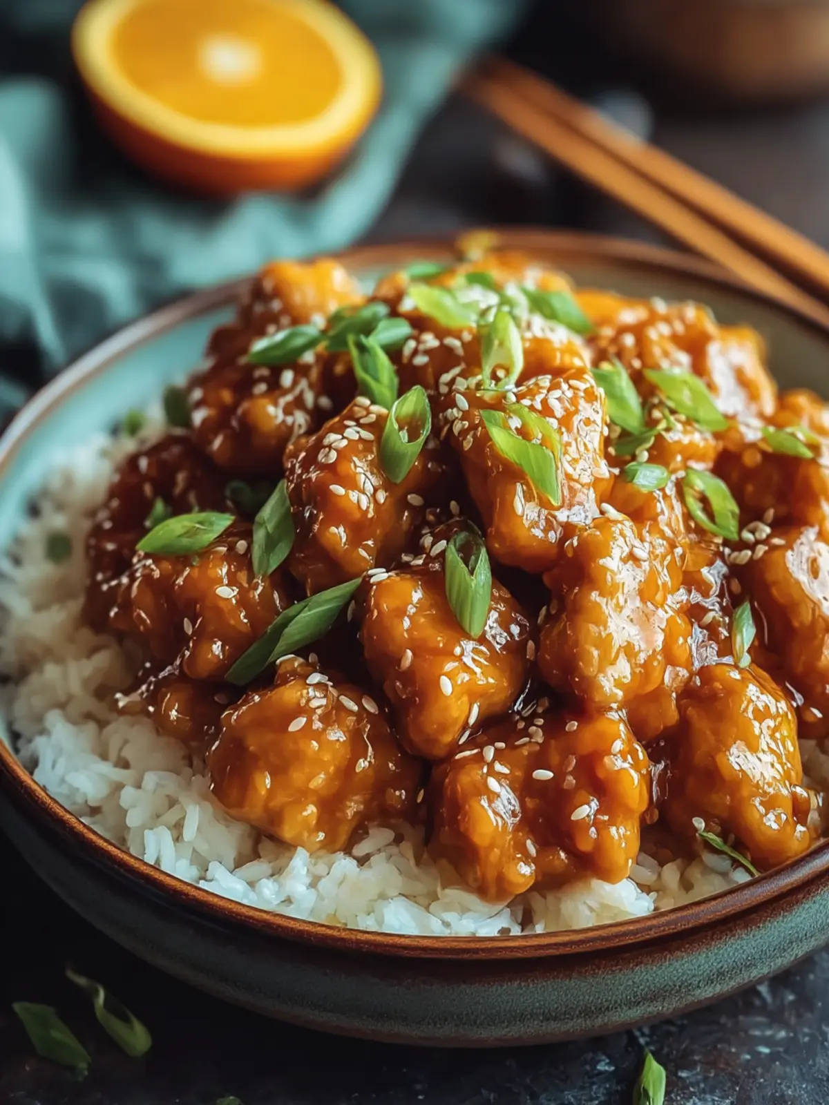 Crockpot Orange Chicken