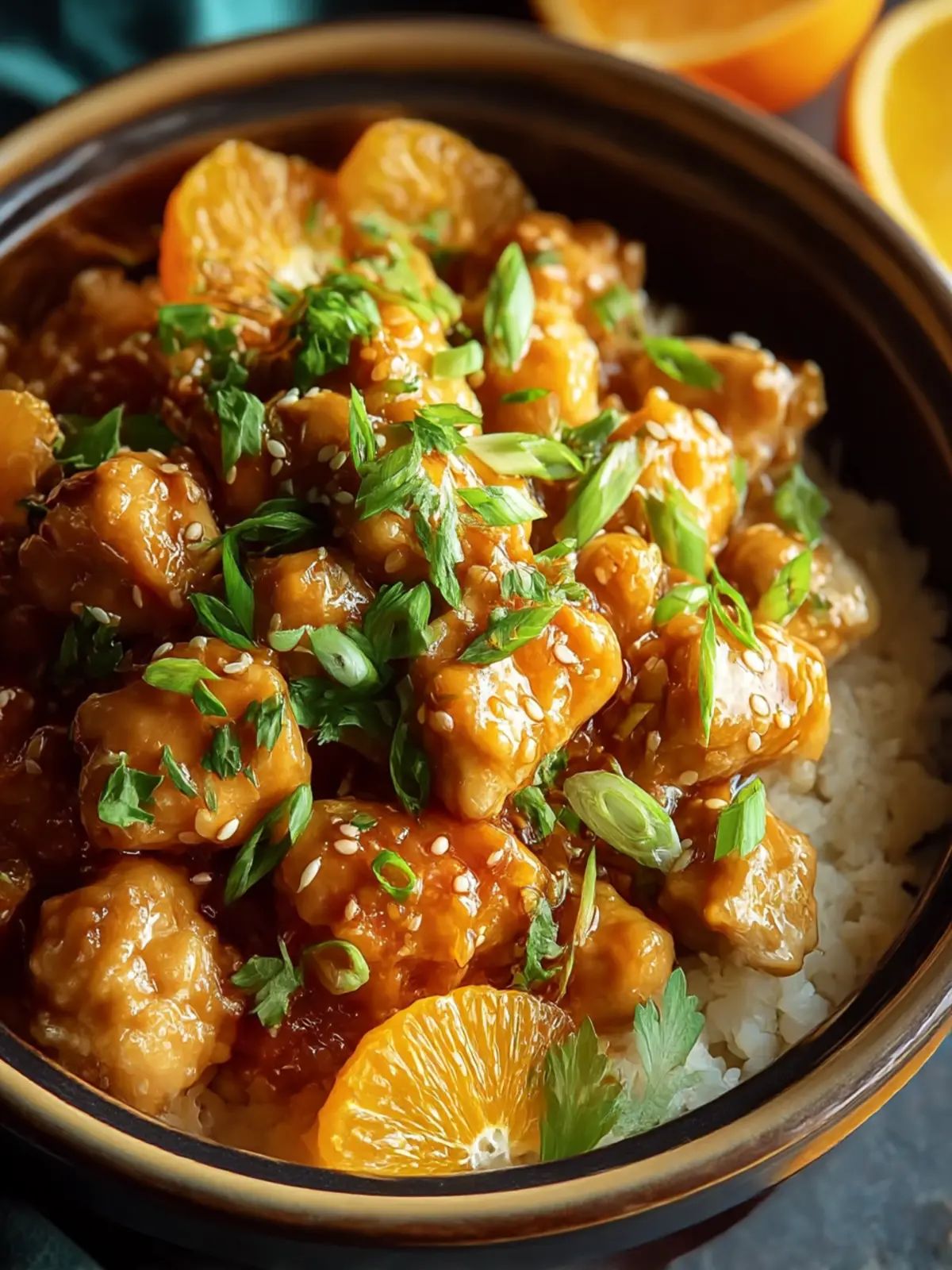 Crockpot Orange Chicken