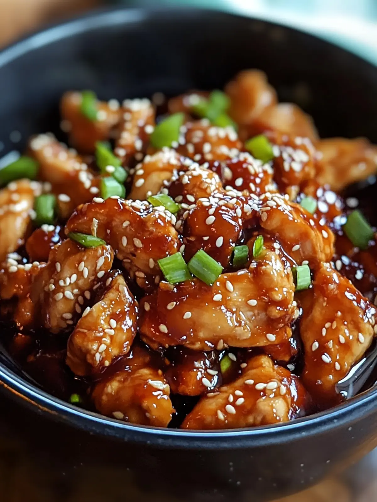 Savory Slow Cooker Sesame Chicken